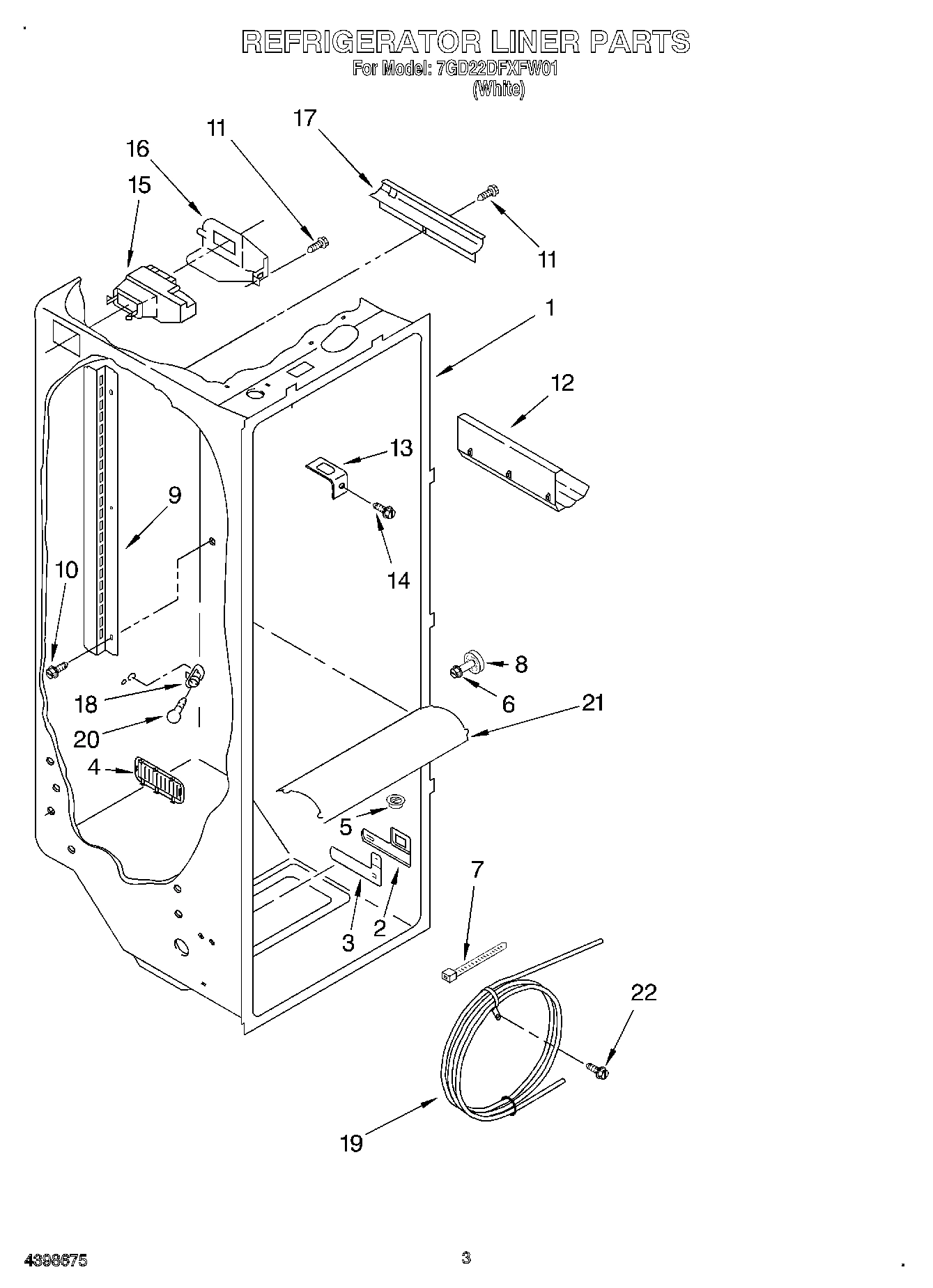 02 - REFRIGERATOR LINER