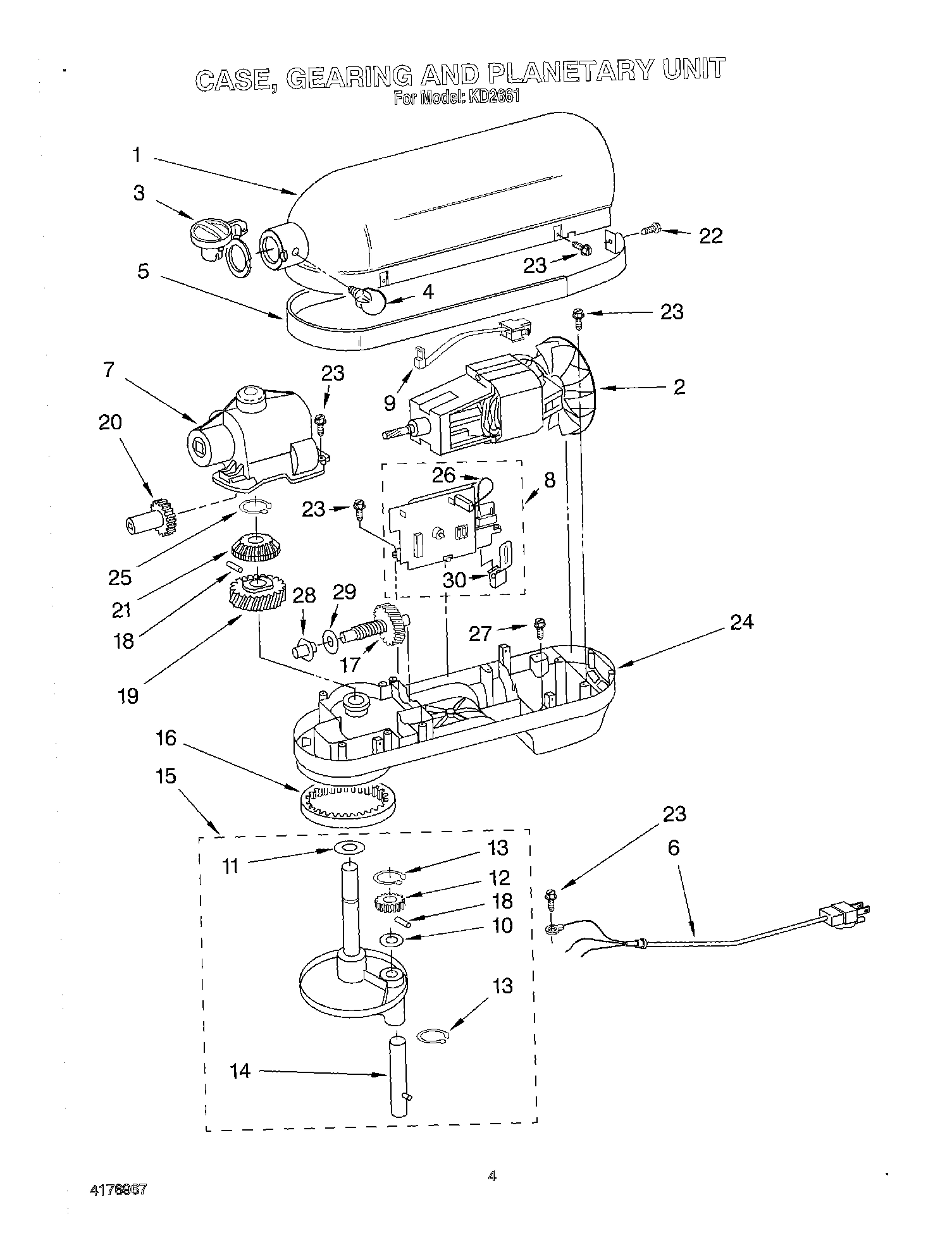 04 - CASE, GEARING AND PLANETARY UNIT