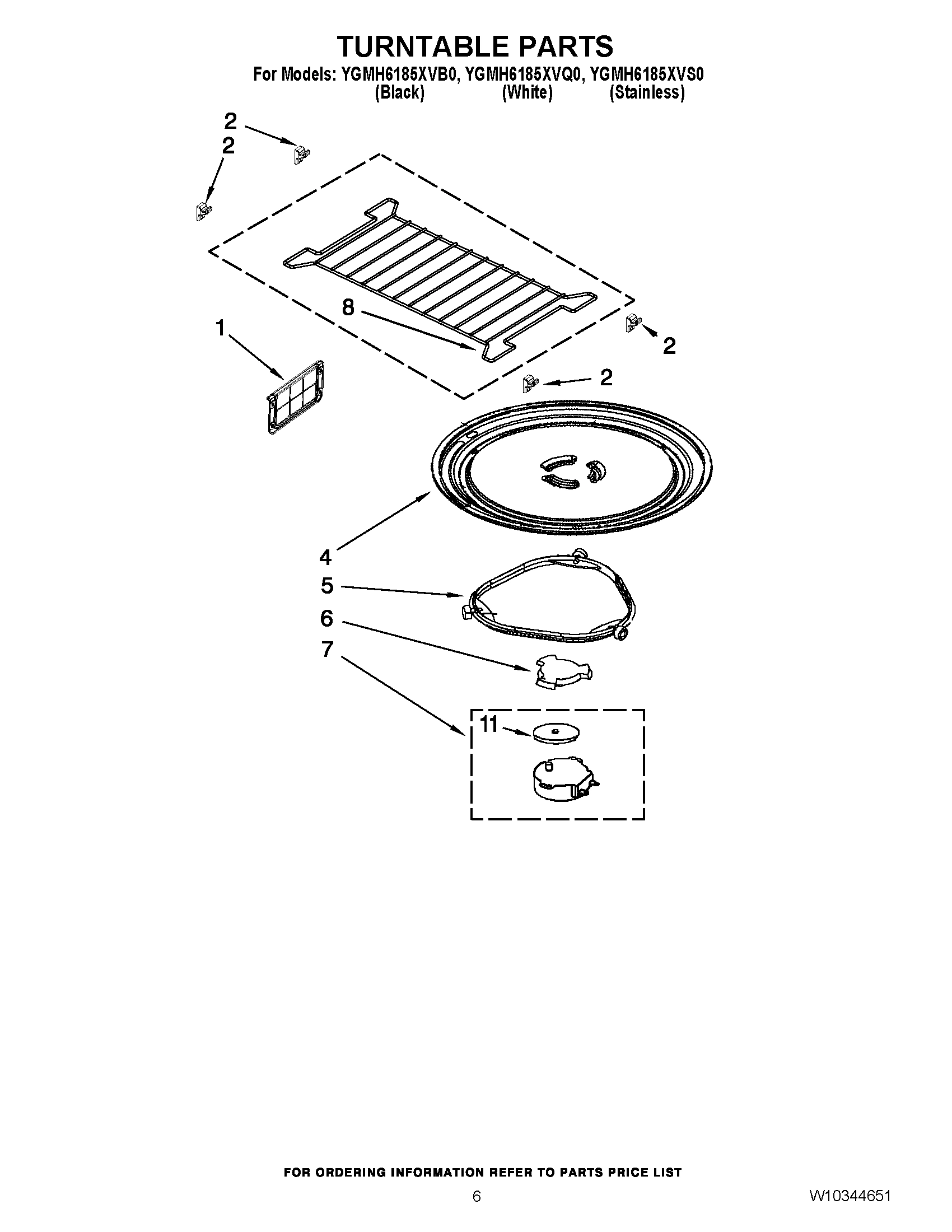 05 - TURNTABLE PARTS