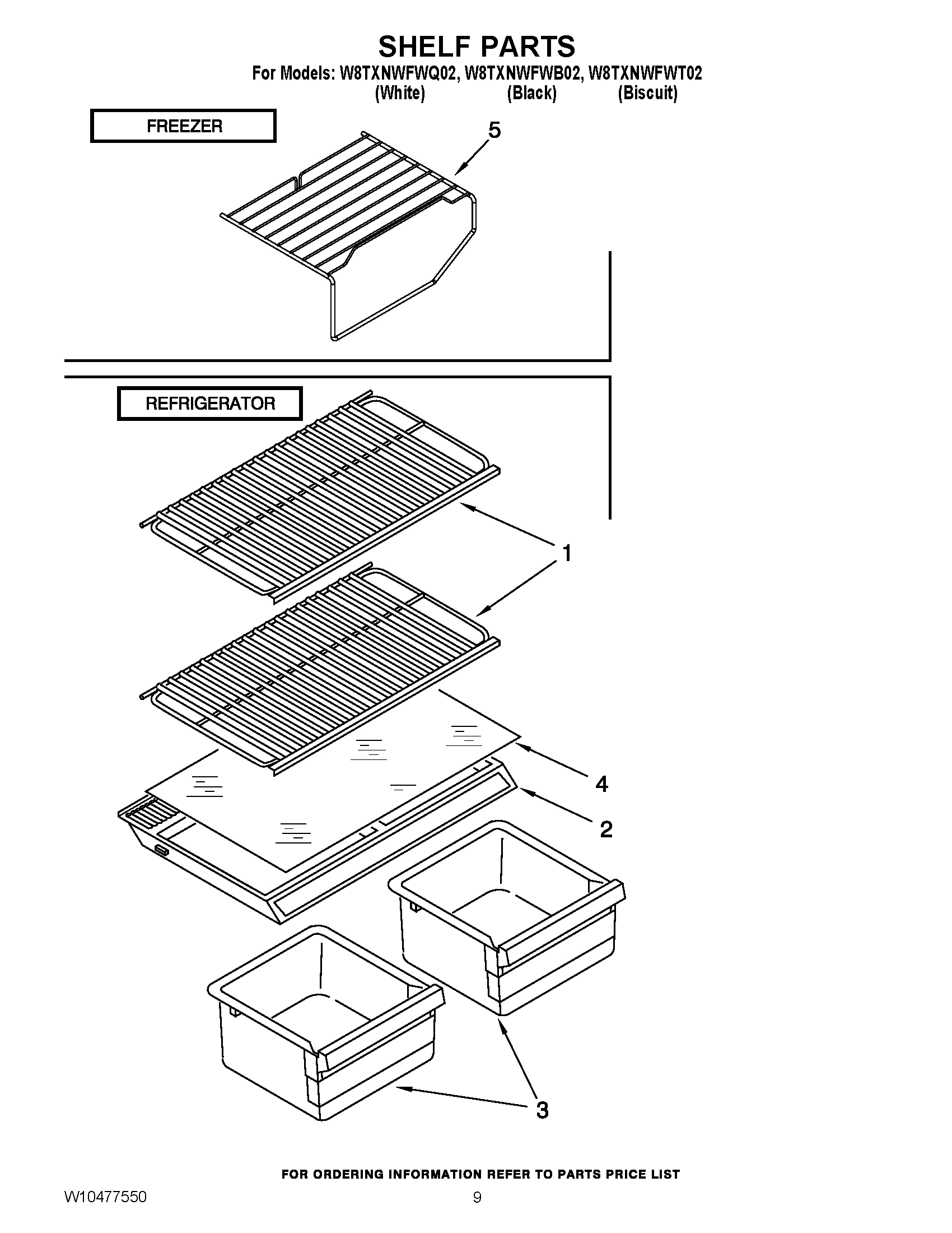 05 - SHELF PARTS