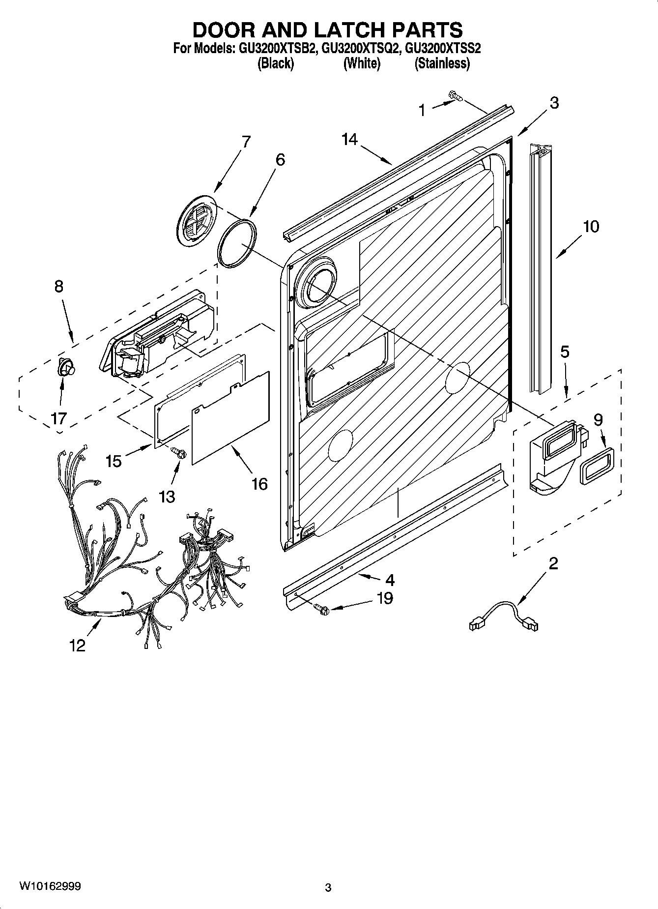 03 - DOOR AND LATCH PARTS