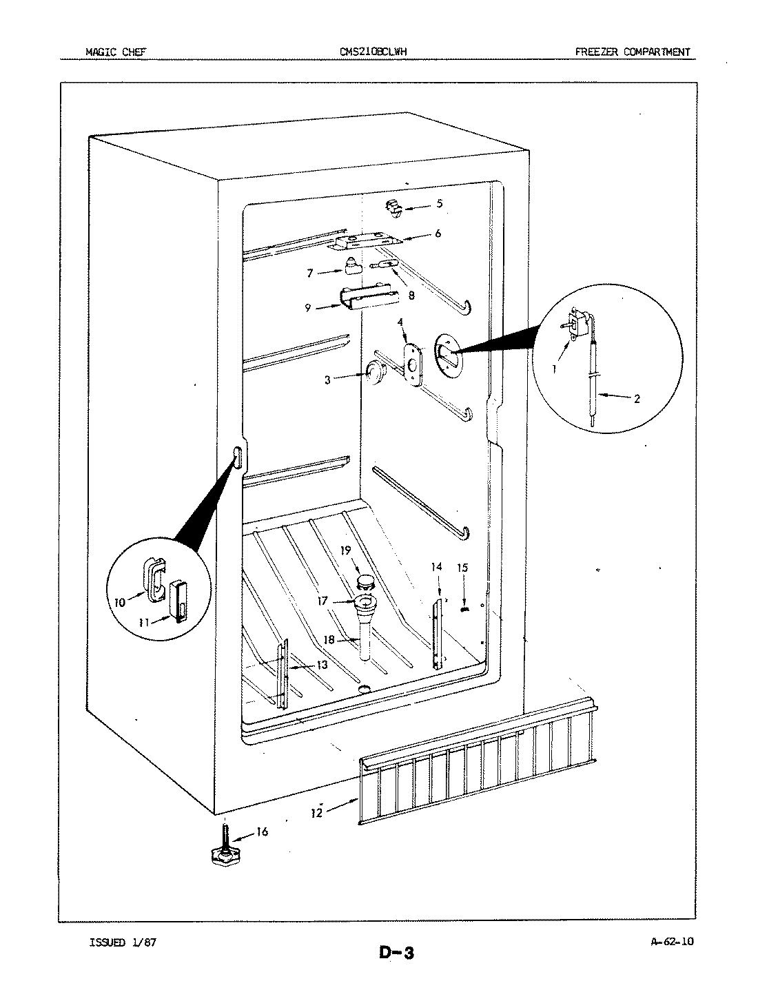 01 - FREEZER COMPARTMENT