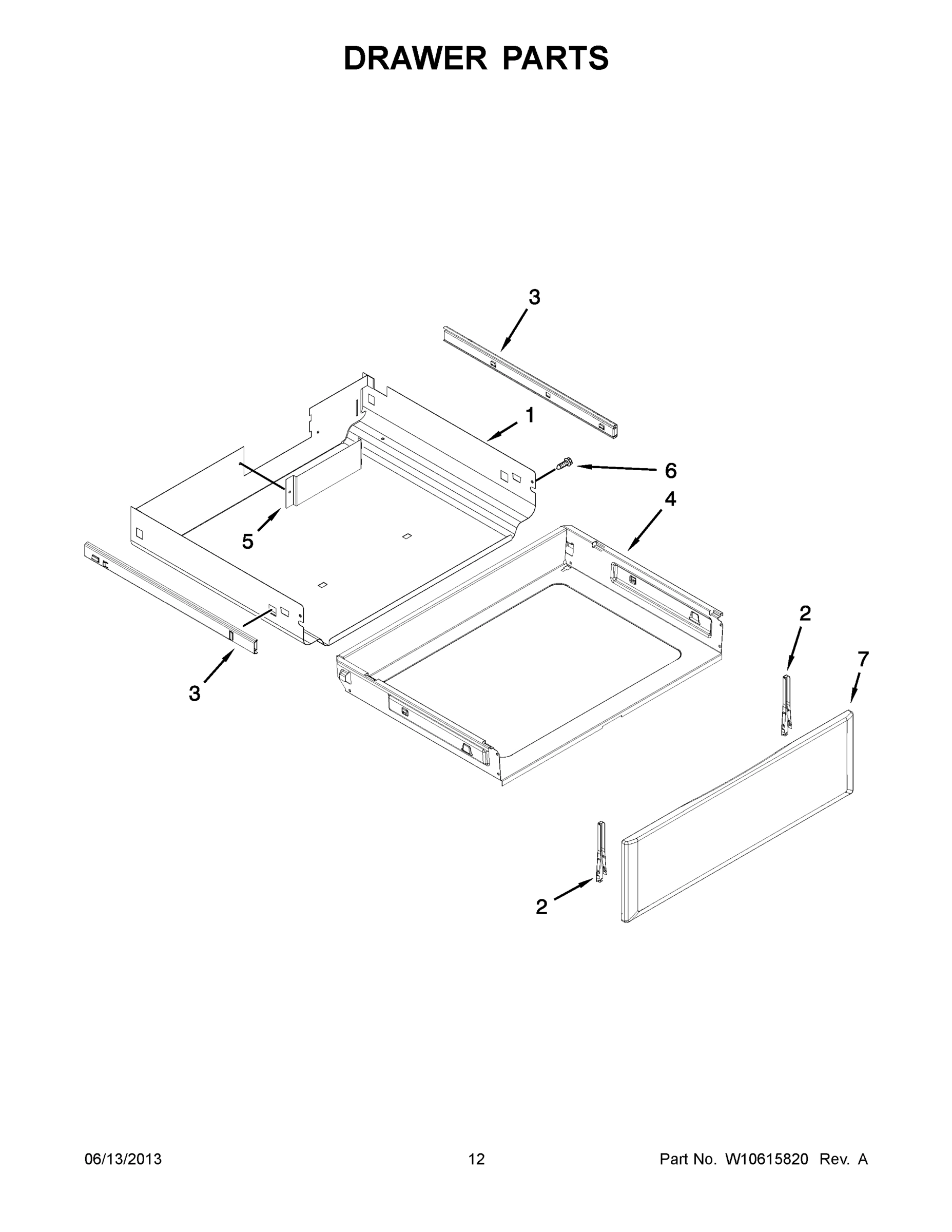 07 - DRAWER PARTS