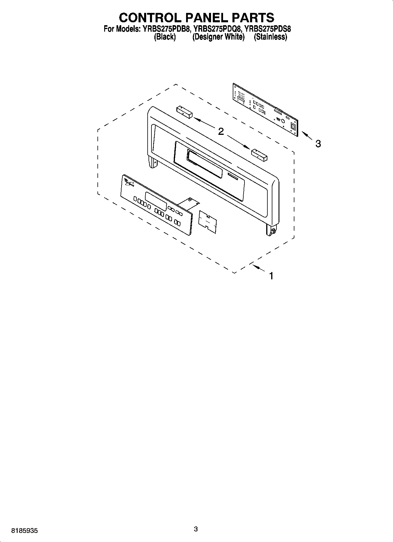02 - CONTROL PANEL PARTS