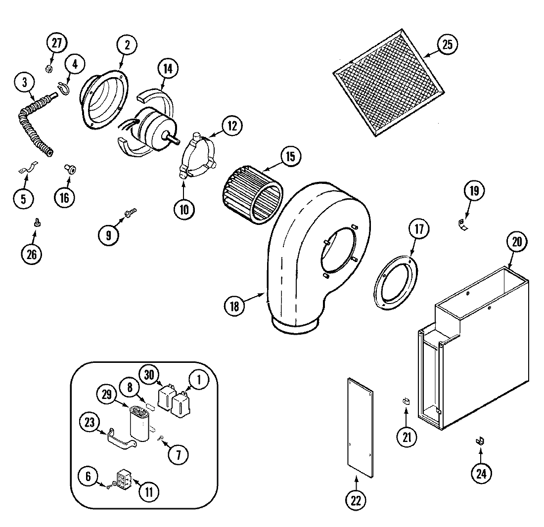 01 - BLOWER PLENUM