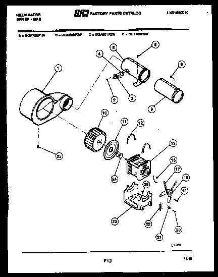 05 - BLOWER AND DRIVE PARTS