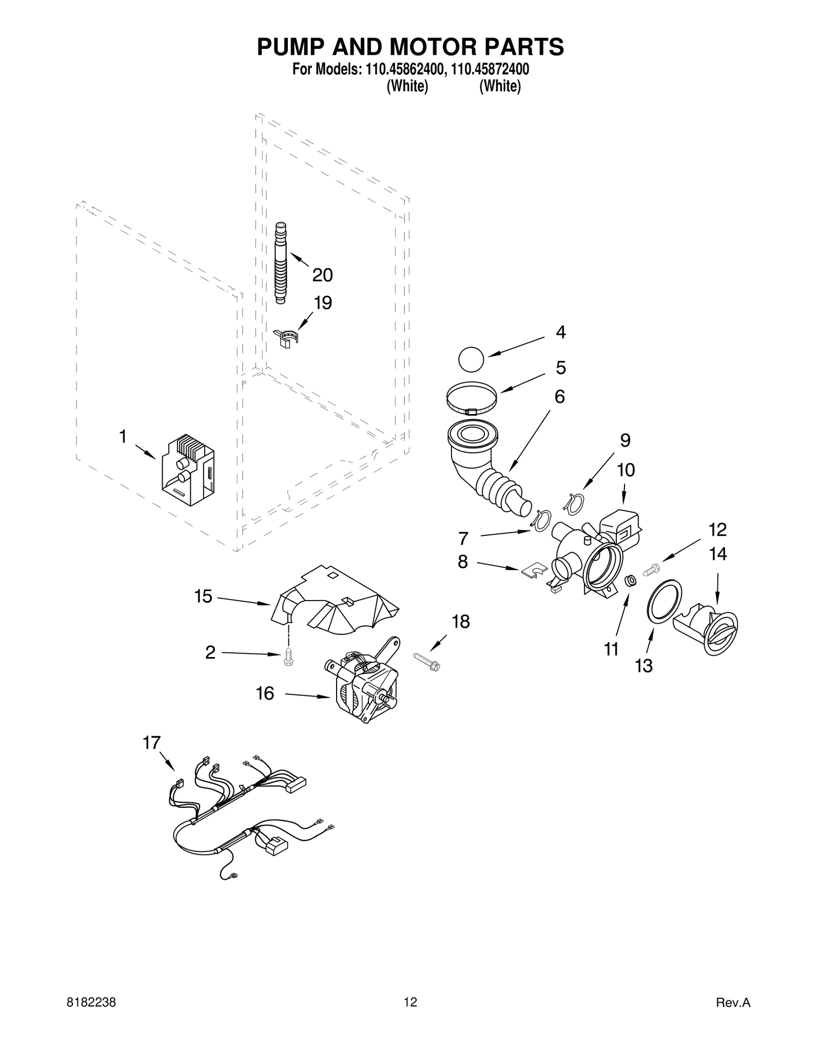 PUMP AND MOTOR PARTS