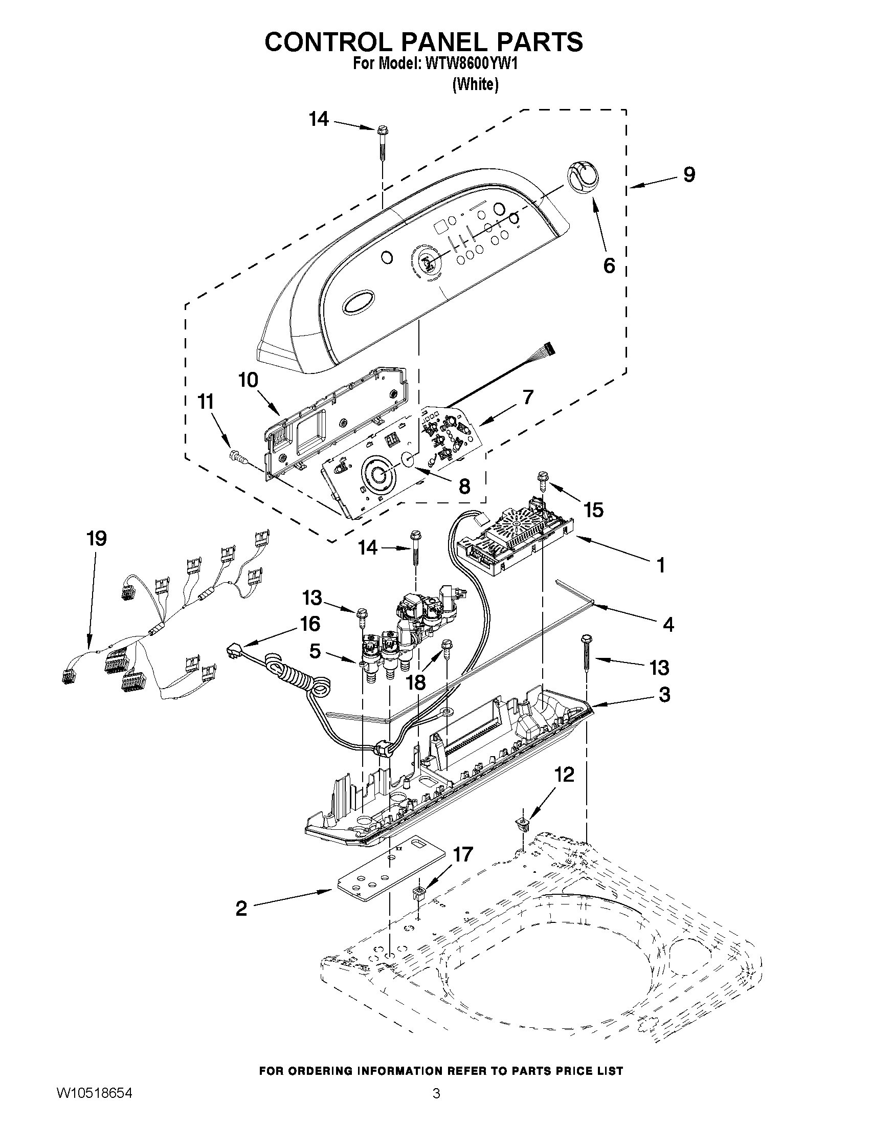 02 - CONTROL PANEL PARTS