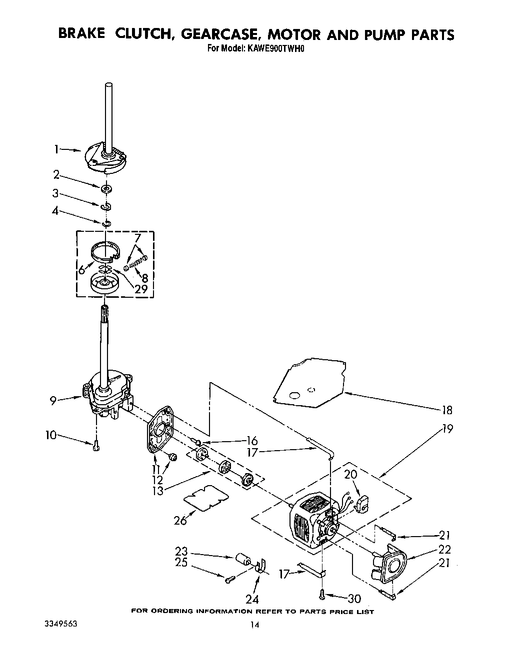 09 - BRAKE, CLUTCH, GEARCASE, MOTOR AND PUMP
