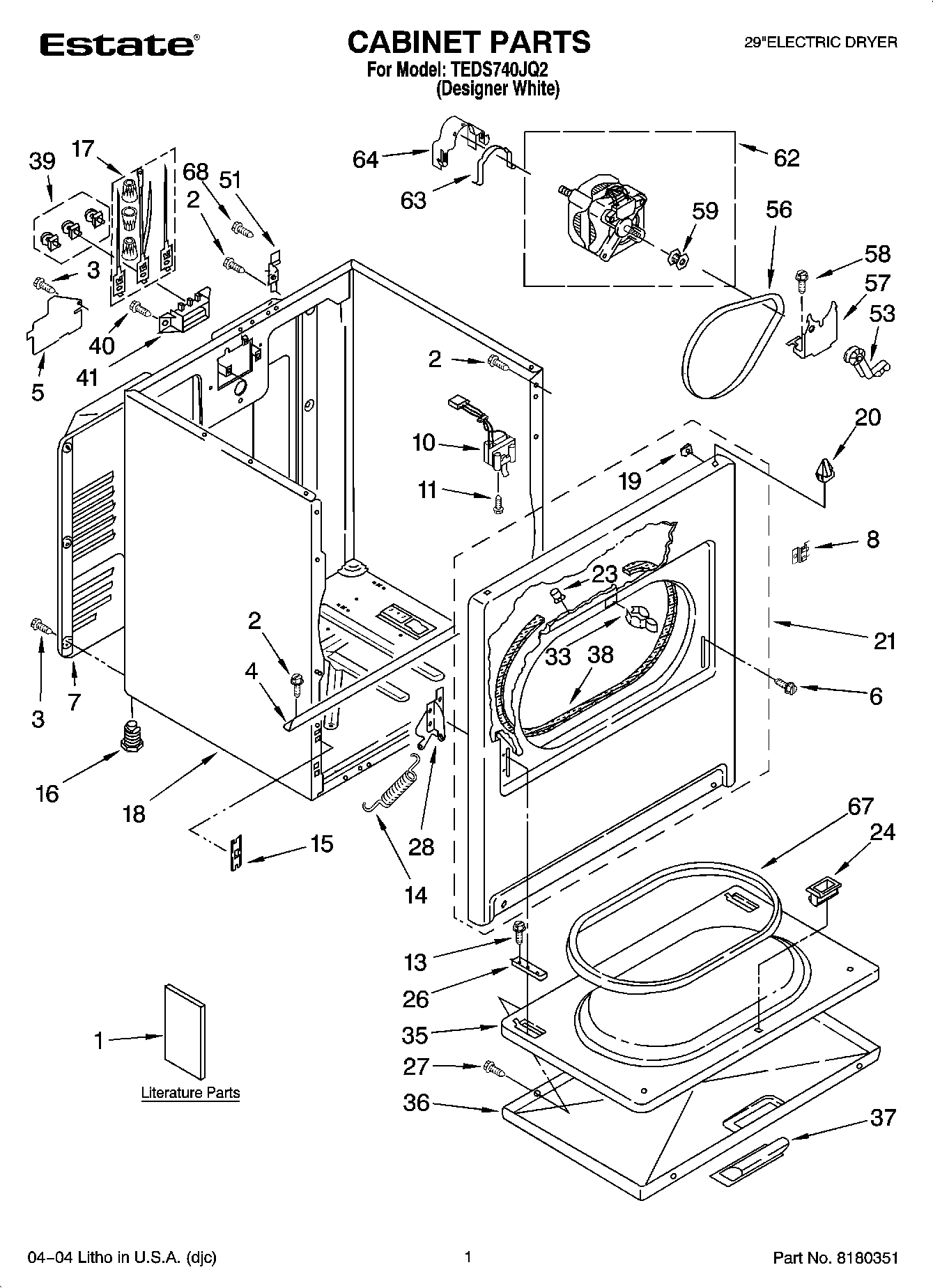 01 - CABINET PARTS