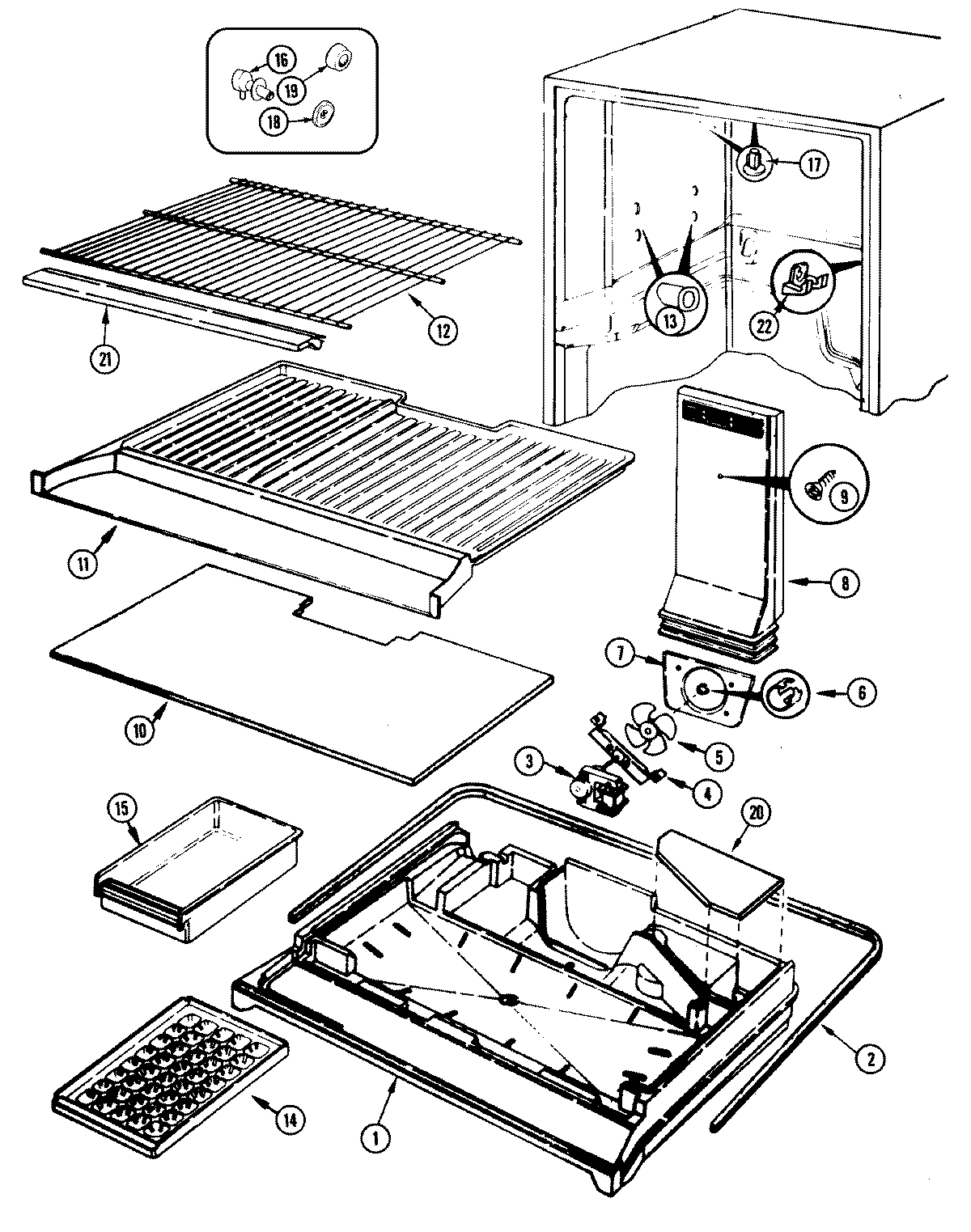 01 - FREEZER COMPARTMENT