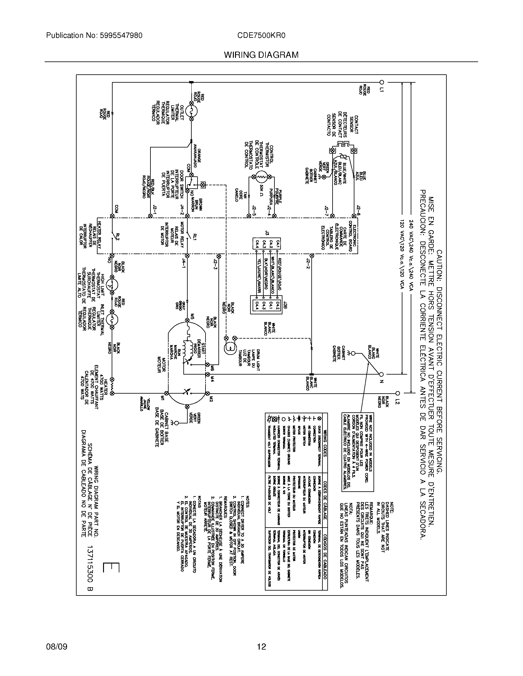 12 - WIRING DIAGRAM