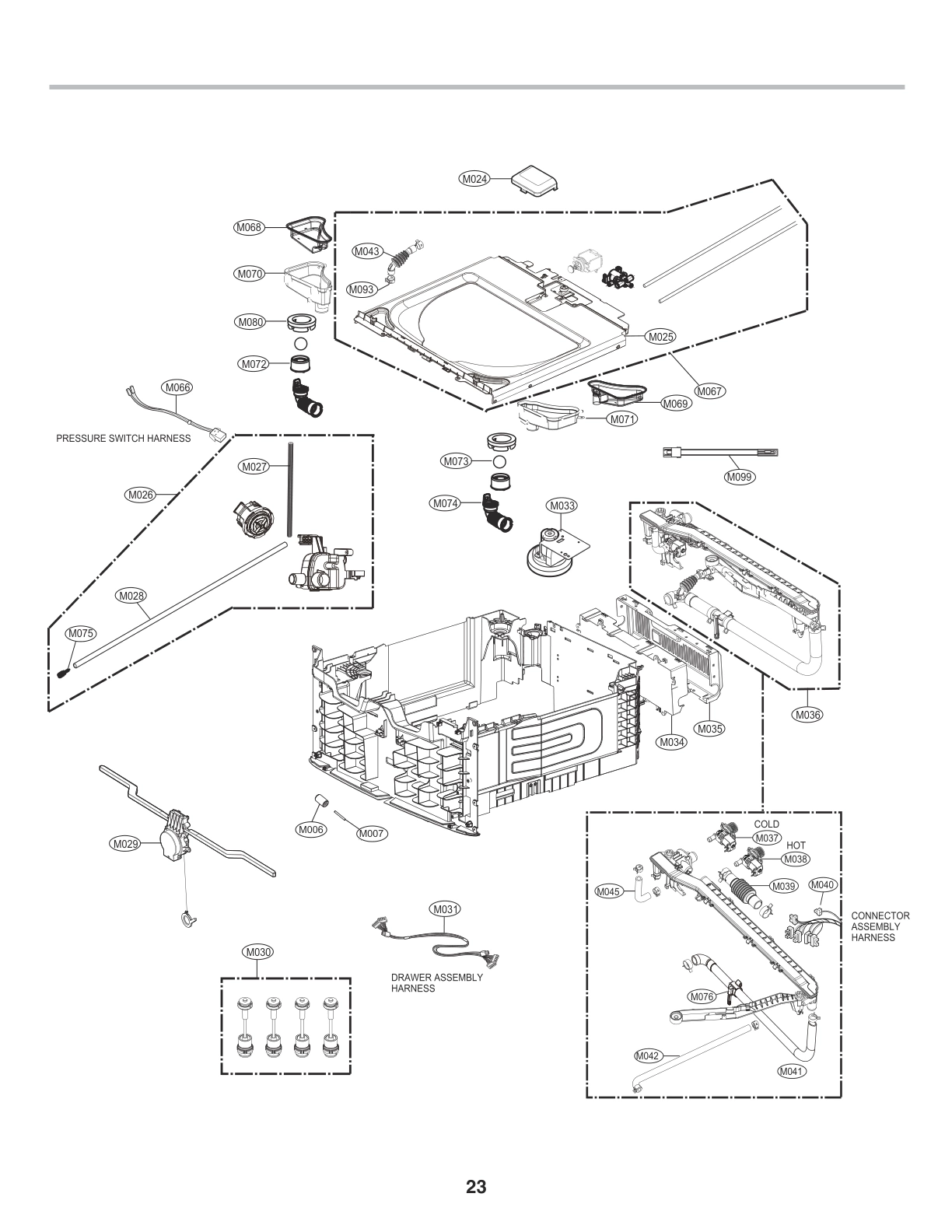 PRESSURE SWITCH HARNESS