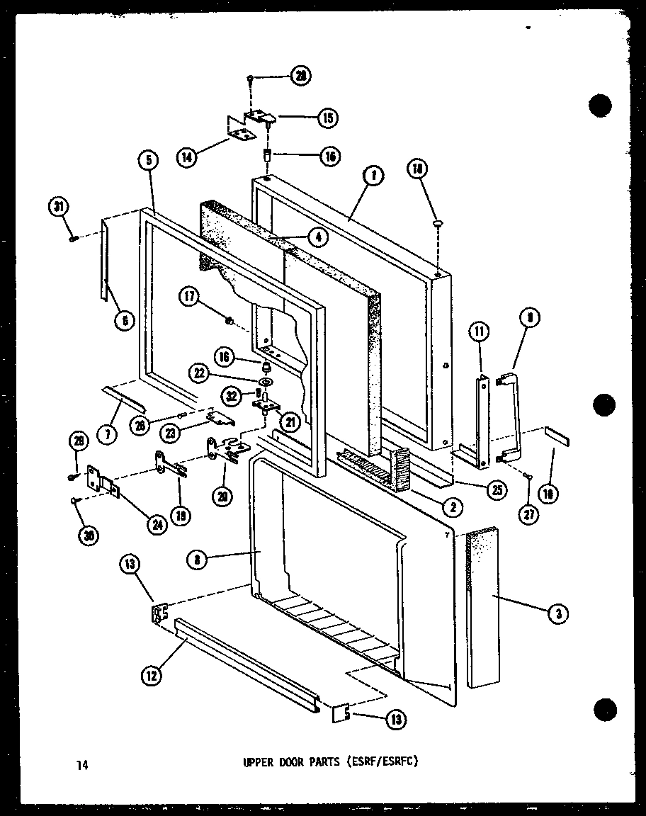 05 - UPPER DOOR PARTS (ESRF/ESRFC)