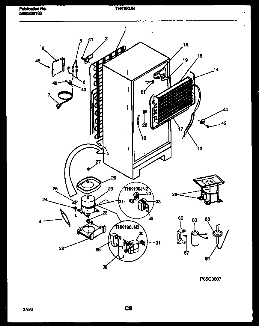 06 - SYSTEM AND AUTOMATIC DEFROST PARTS