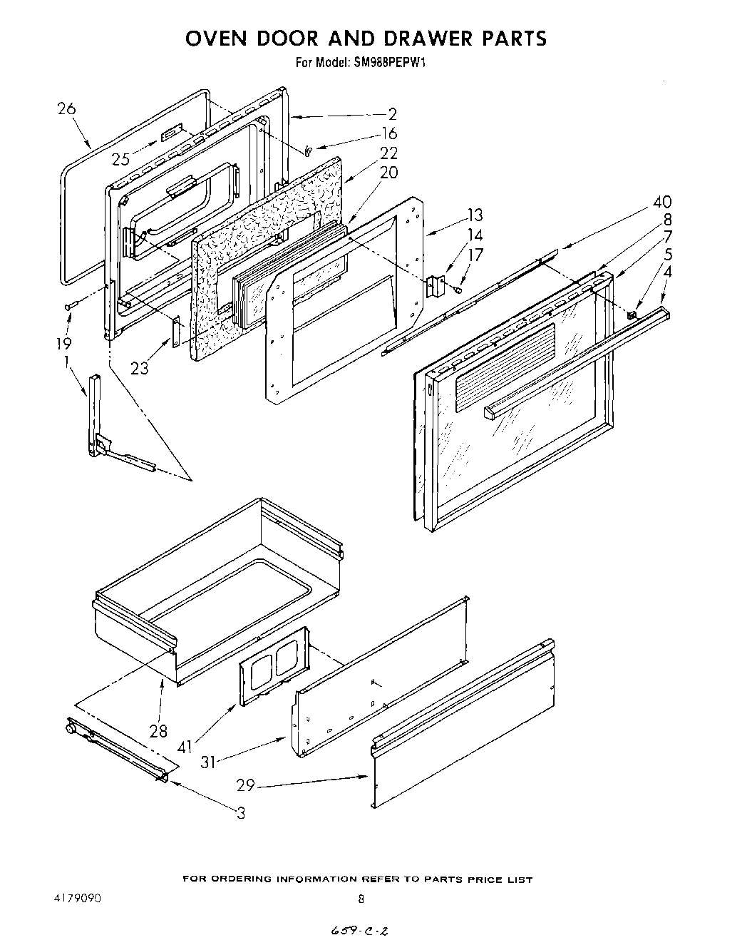 06 - OVEN DOOR DRAWER, LITERATURE AND OPTIONAL