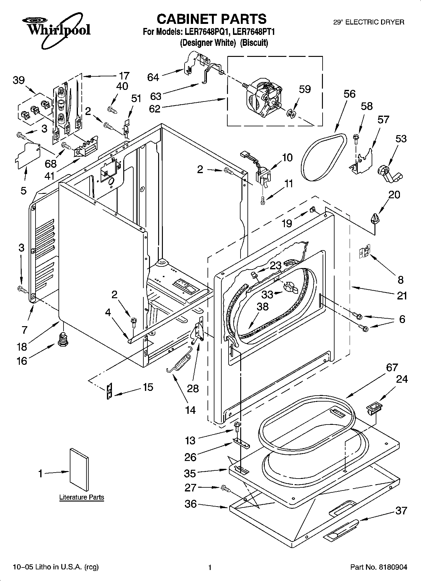 01 - CABINET PARTS