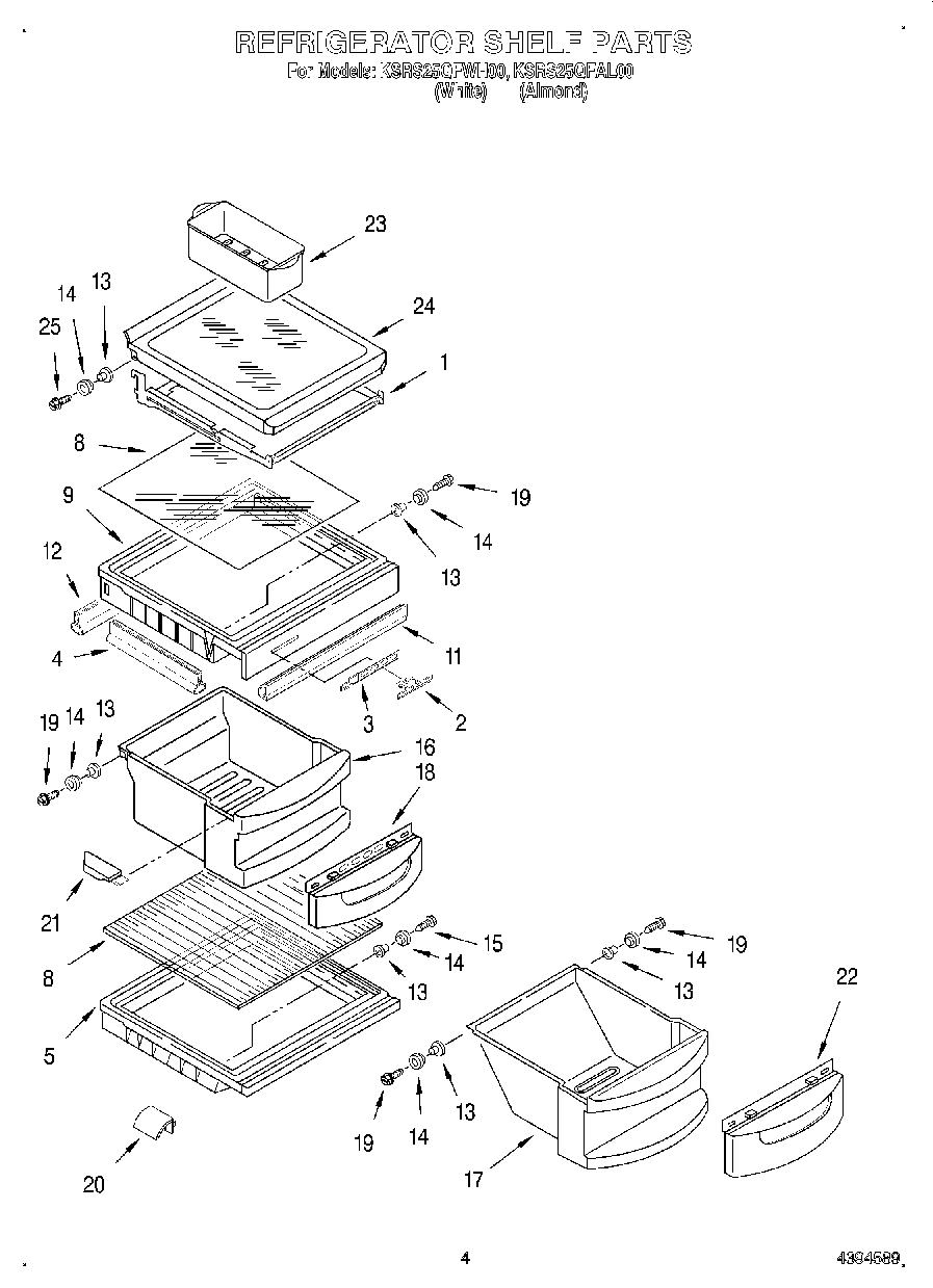03 - REFRIGERATOR SHELF