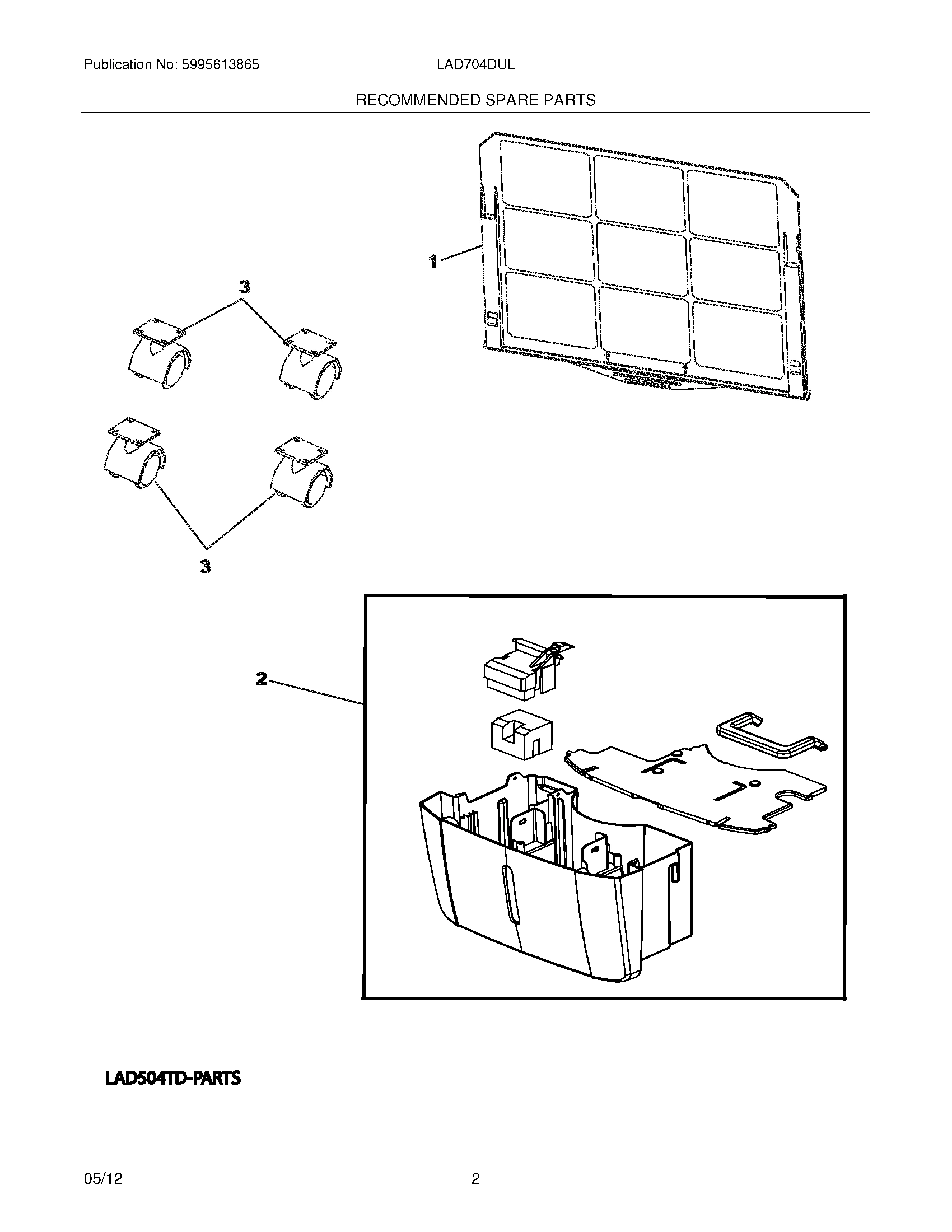 03 - RECOMMENDED SPARE PARTS