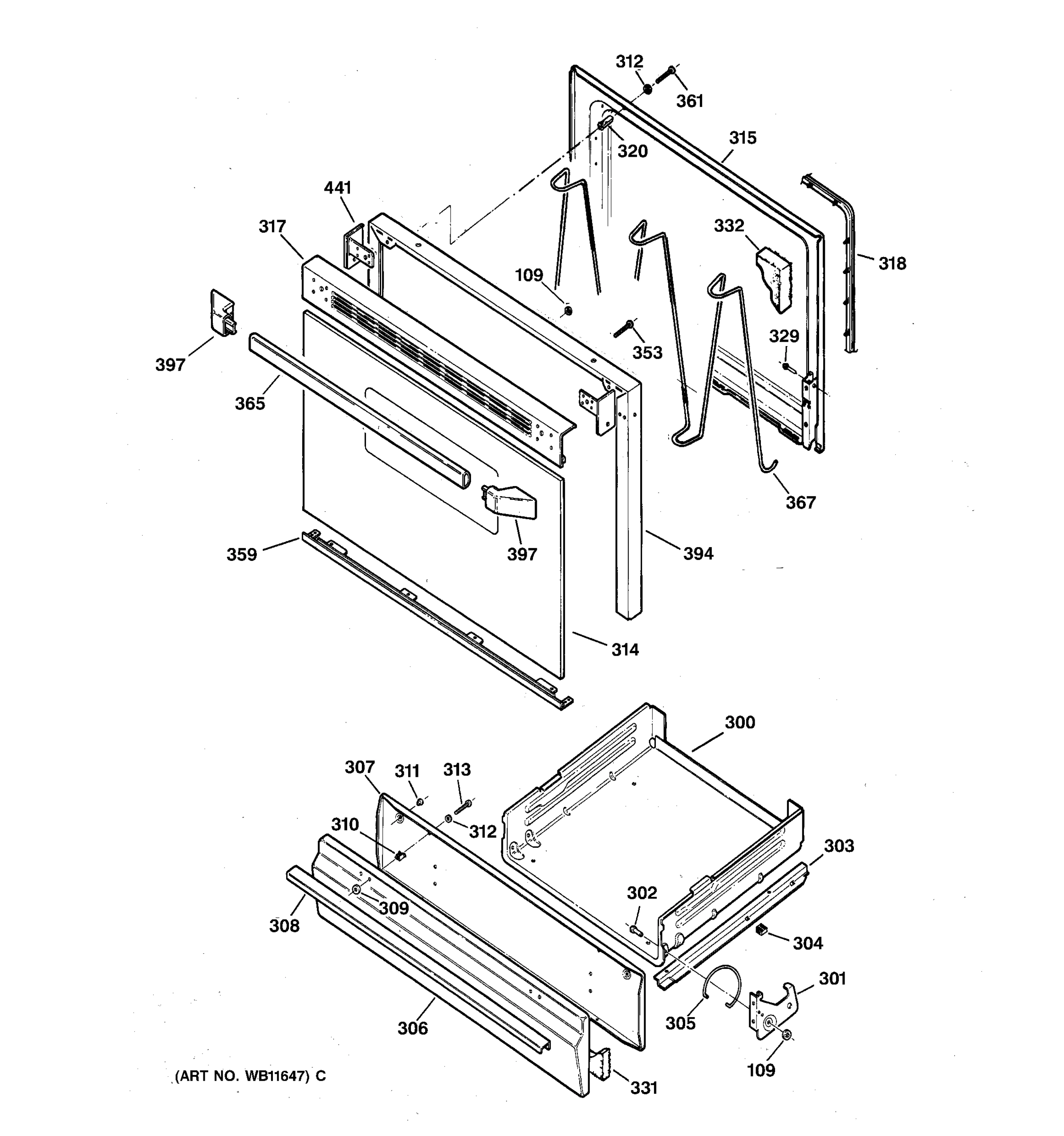 DOOR & DRAWER PARTS