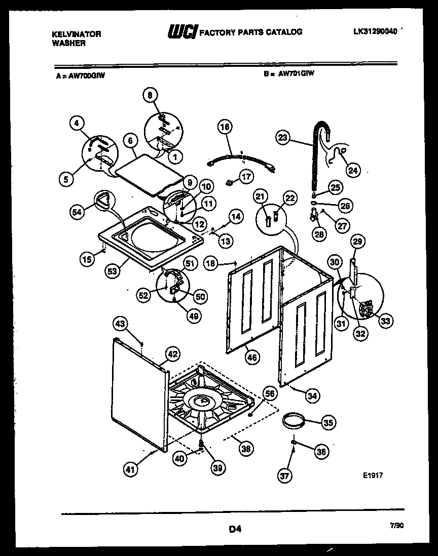 02 - CABINET PARTS