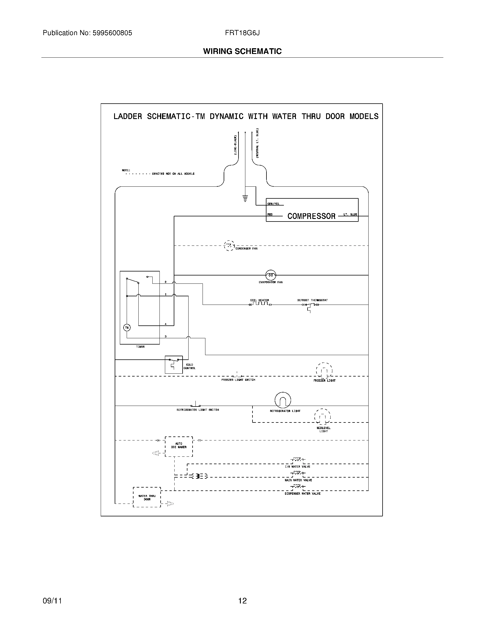 12 - WIRING SCHEMATIC