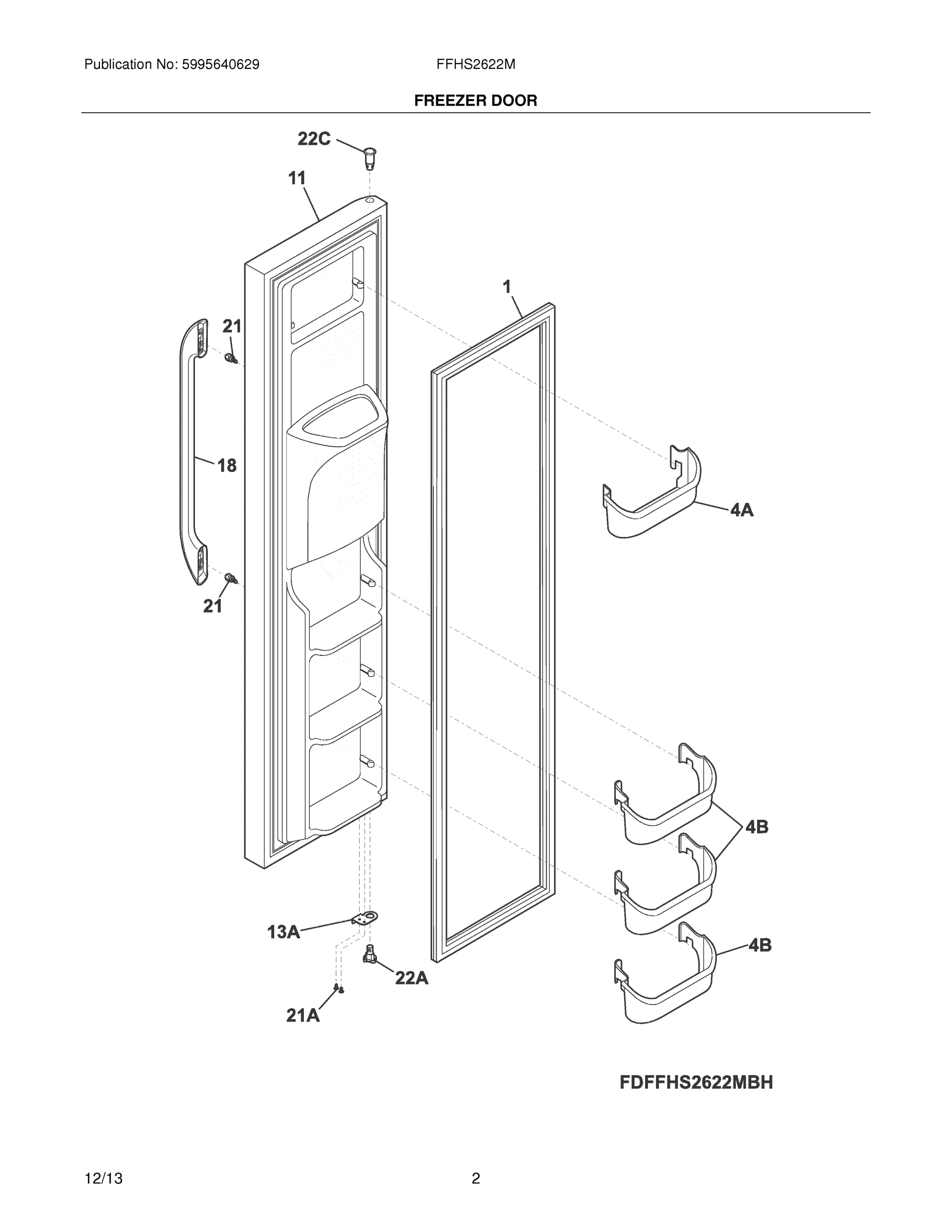 03 - FREEZER DOOR