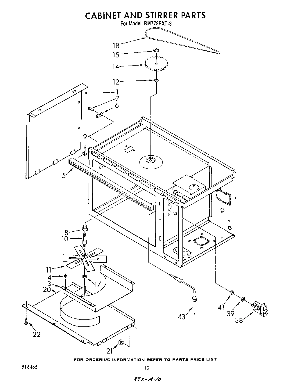 07 - CABINET AND STIRRER