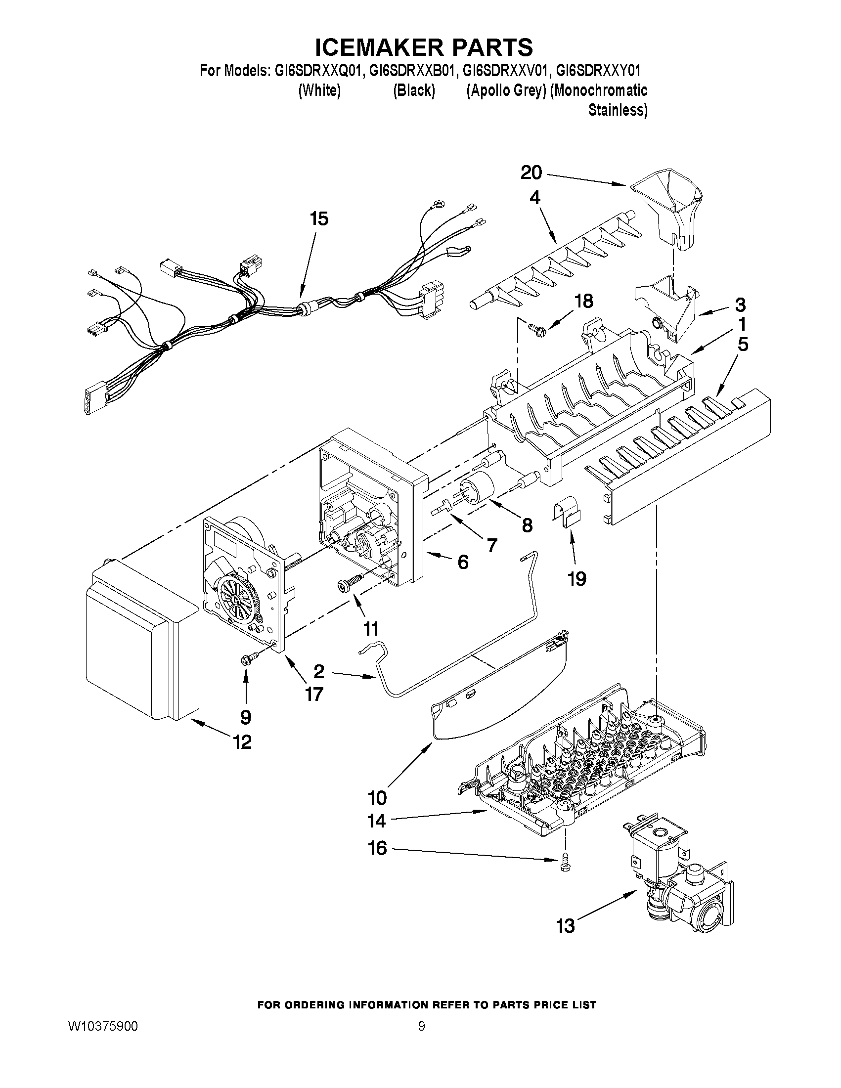 05 - ICEMAKER PARTS