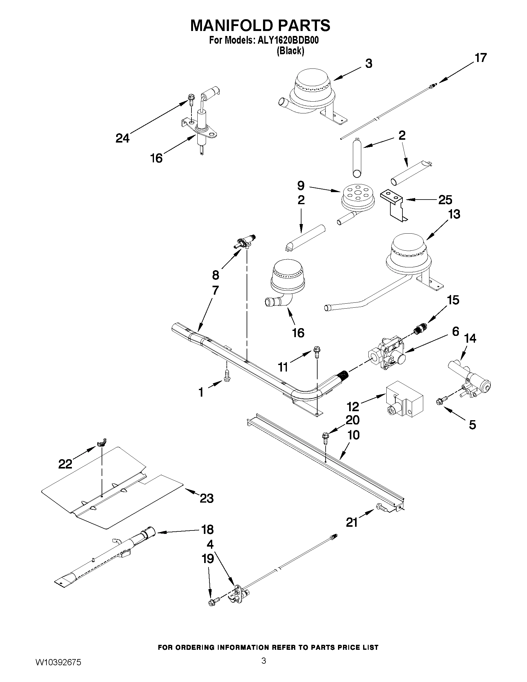 03 - MANIFOLD PARTS