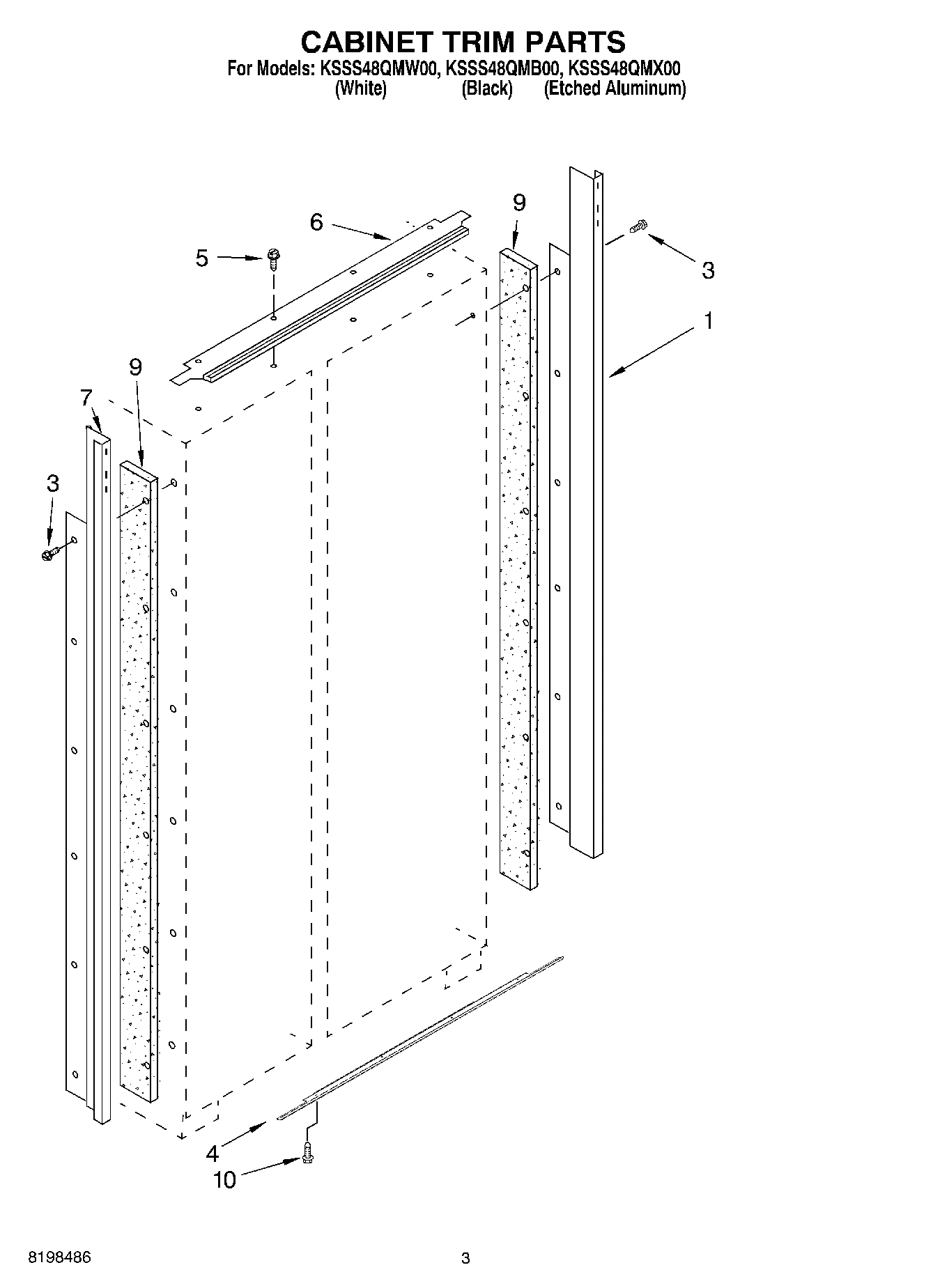 02 - CABINET TRIM PARTS