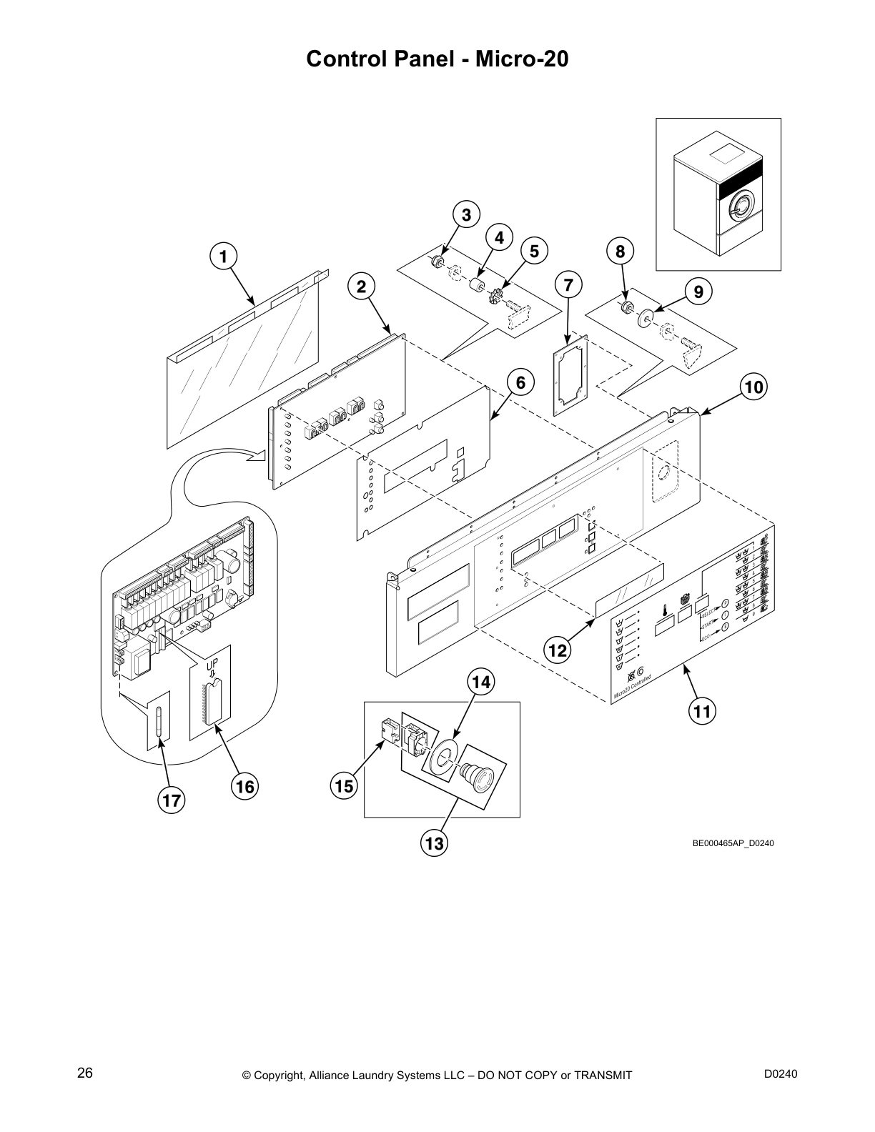 Control Panel - Micro-20