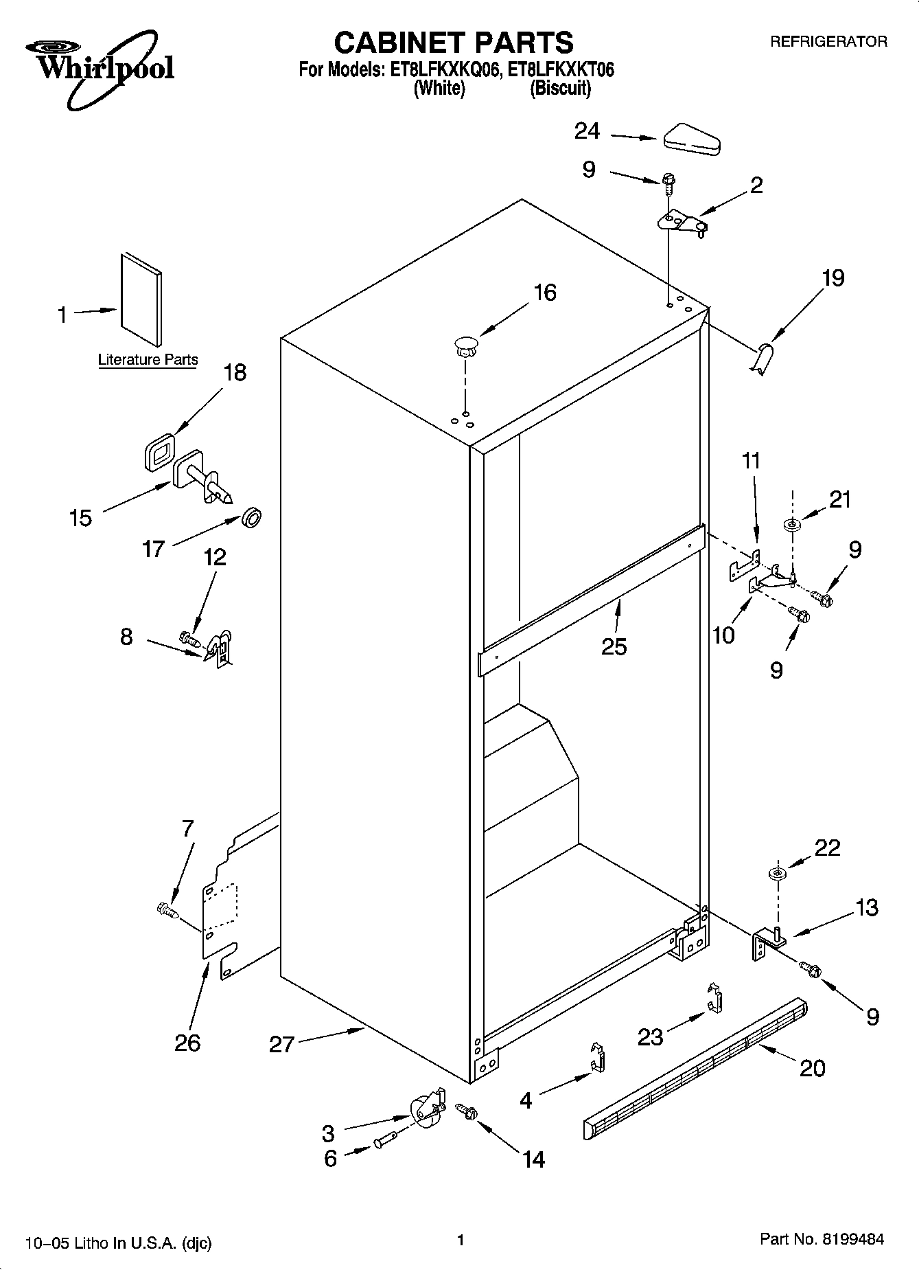 01 - CABINET PARTS