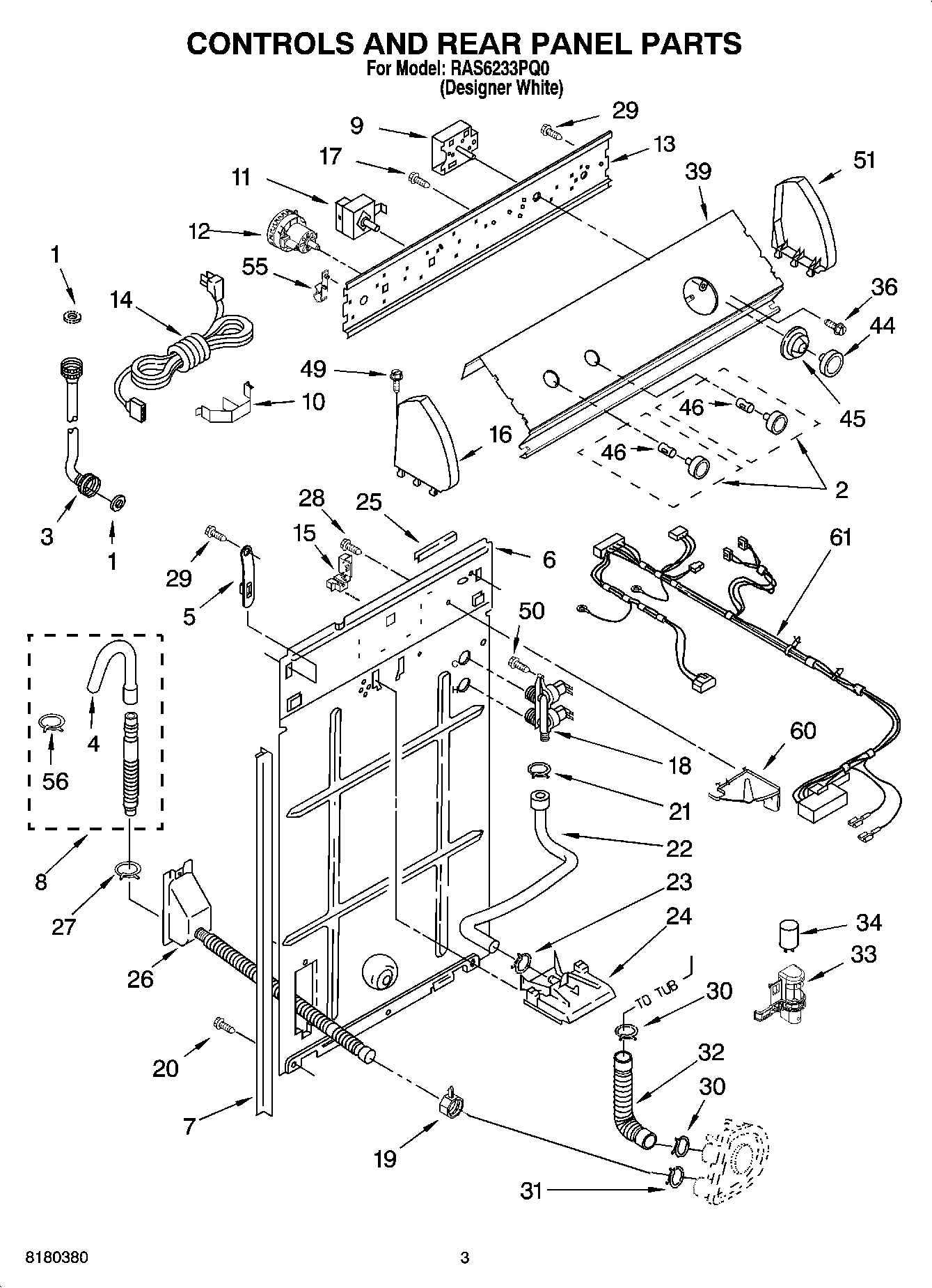 02 - CONTROLS AND REAR PANEL PARTS