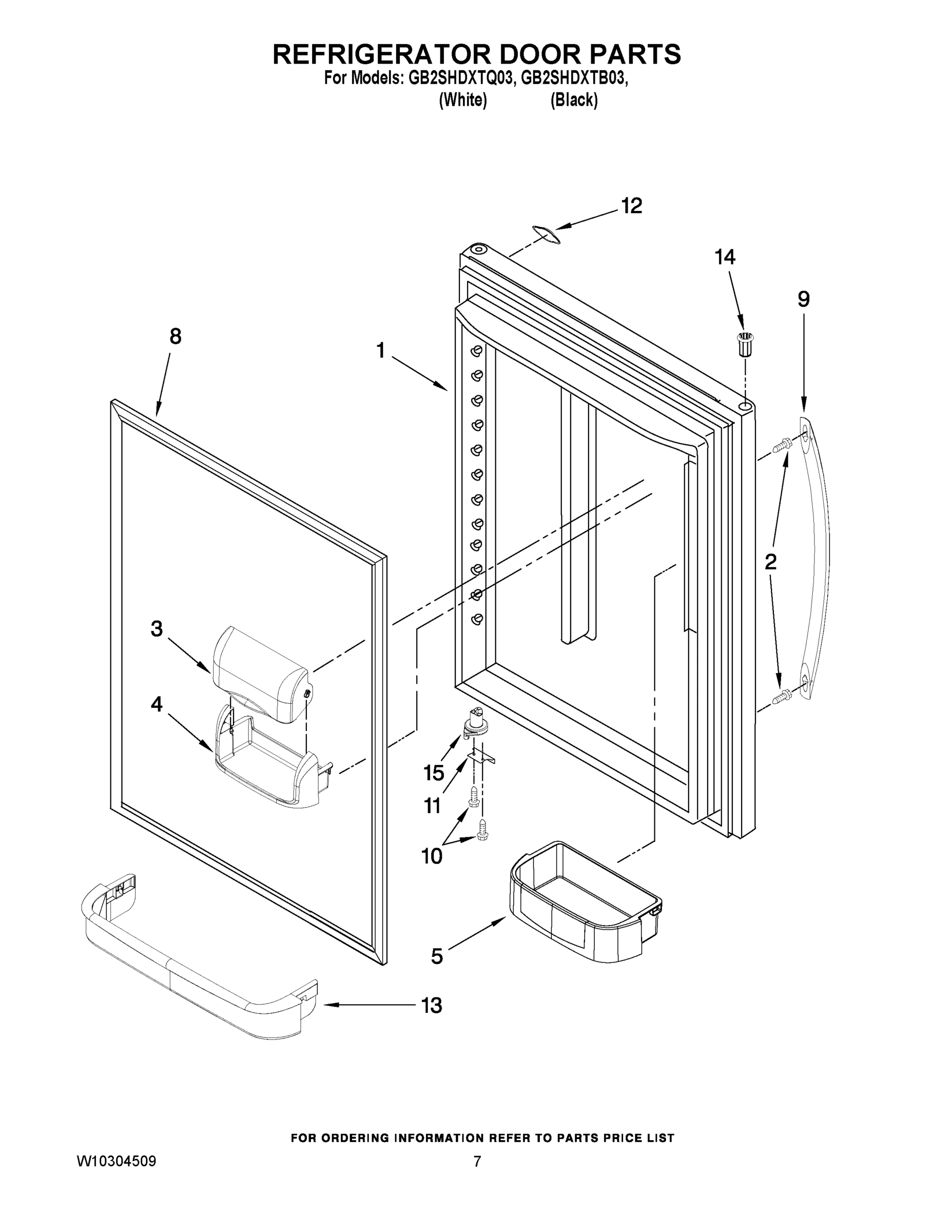 05 - REFRIGERATOR DOOR PARTS