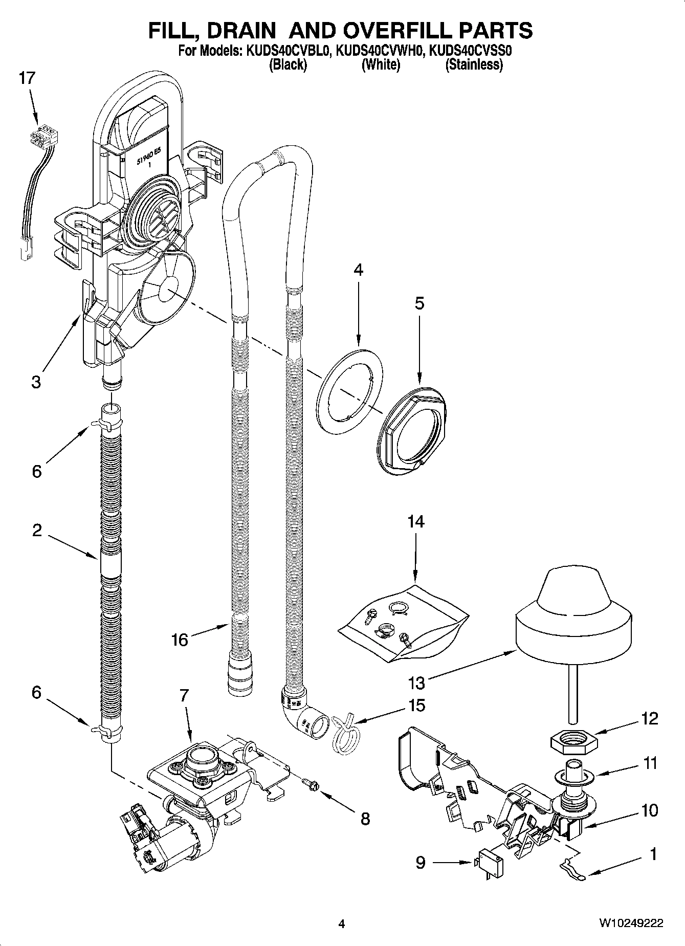 04 - FILL, DRAIN AND OVERFILL PARTS