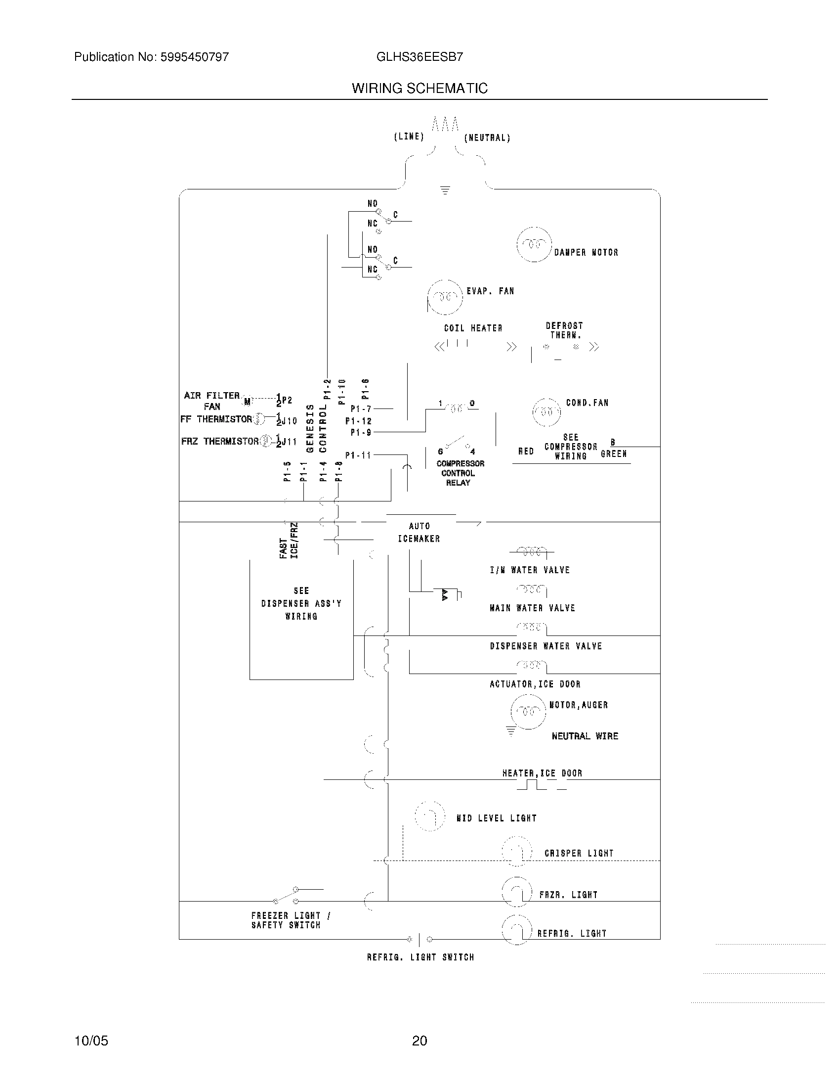 20 - WIRING SCHEMATIC