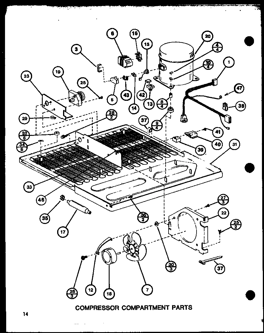 01 - COMPRESSOR COMPARTMENT PARTS