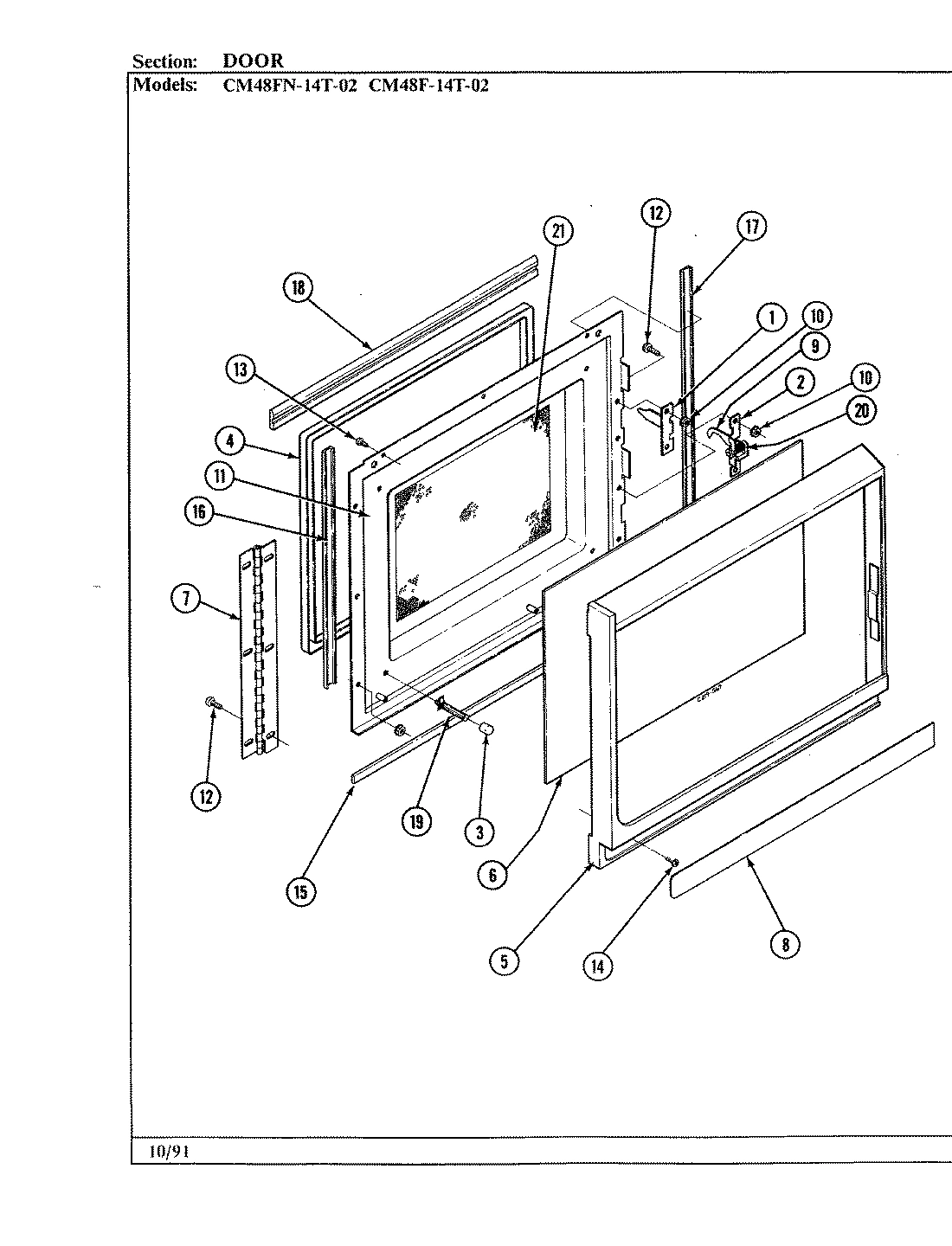 05 - DOOR (CM48F-14T-02)