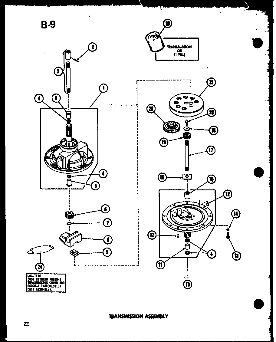 14 - TRANSMISSION ASSY