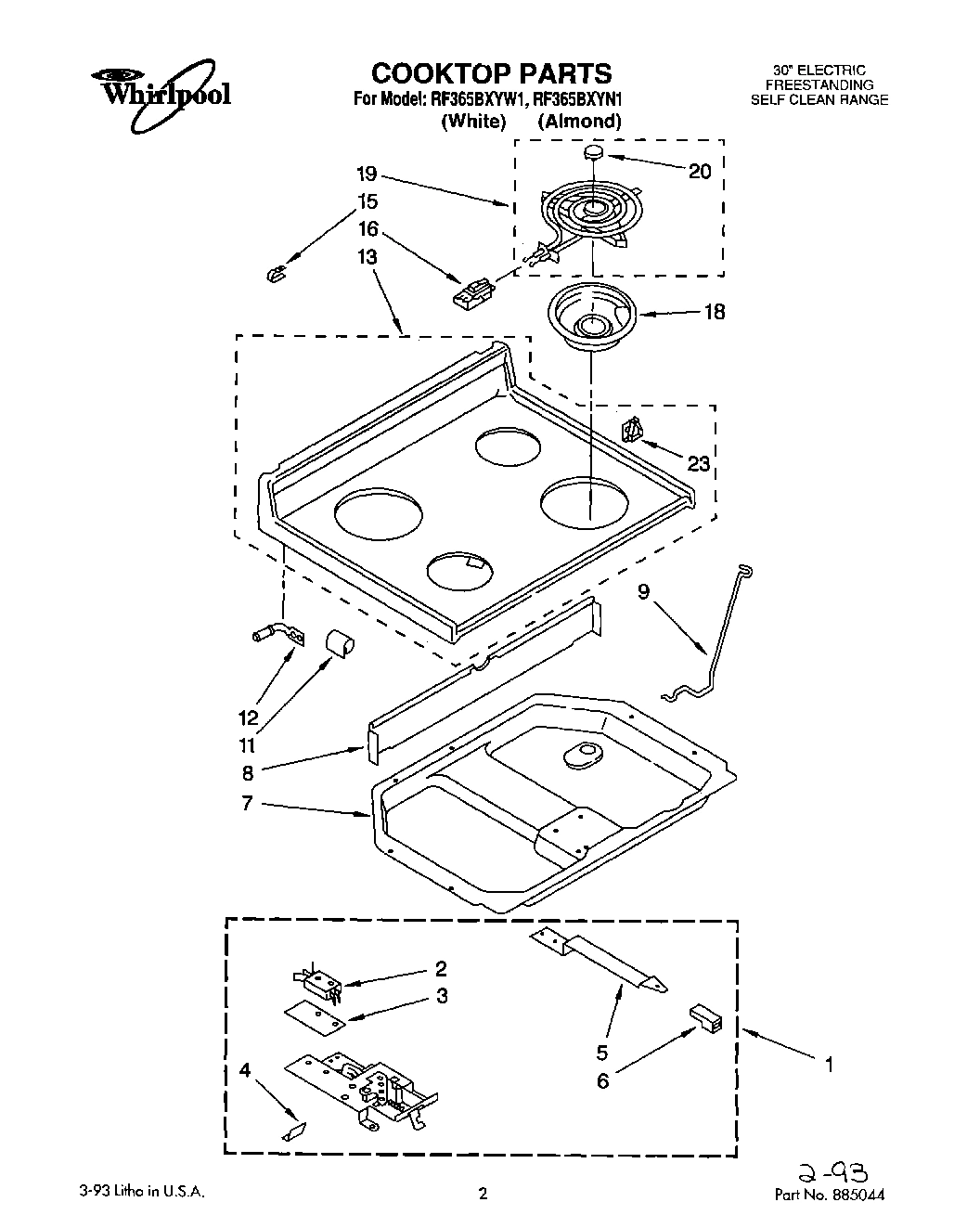 01 - COOKTOP, LIT/OPTIONAL
