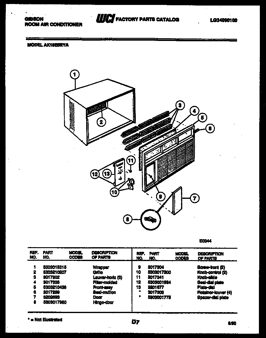 02 - CABINET PARTS