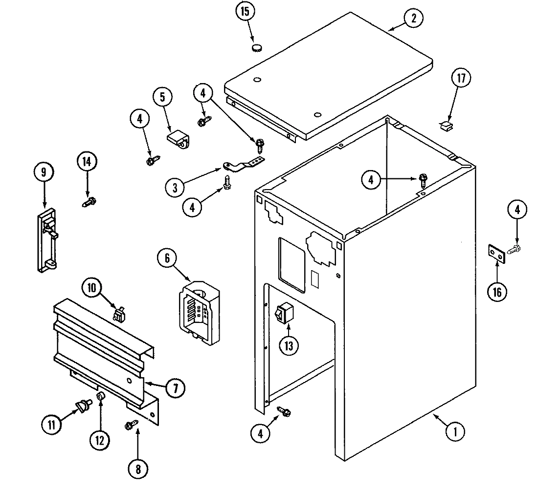 01 - CABINET & CONTROL PANEL