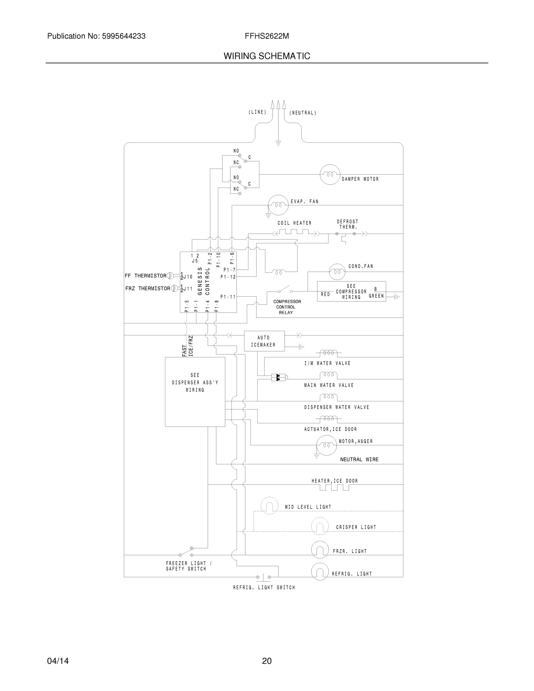 20 - WIRING SCHEMATIC