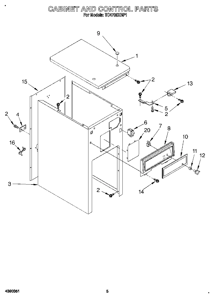 05 - CABINET AND CONTROL