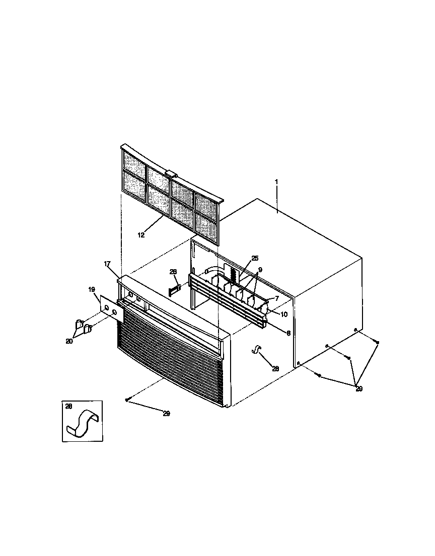 02 - CABINET FRONT, WRAPPER
