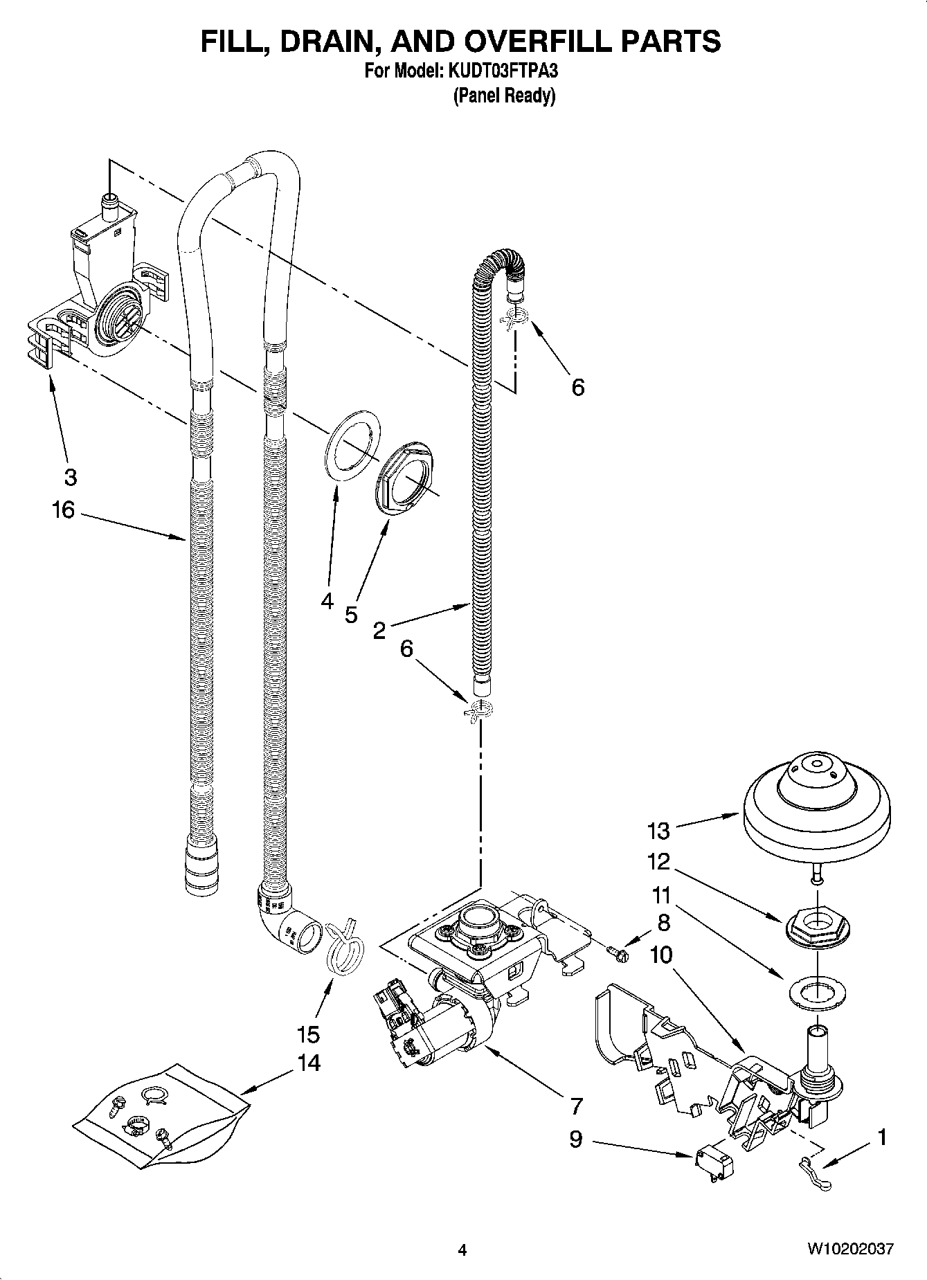 04 - FILL, DRAIN, AND OVERFILL PARTS