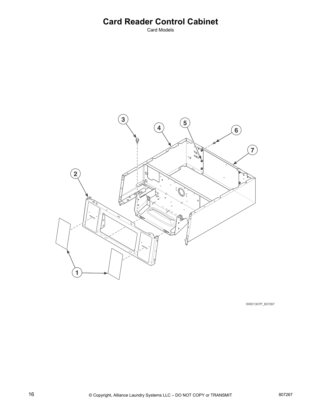 Card Reader Control Cabinet