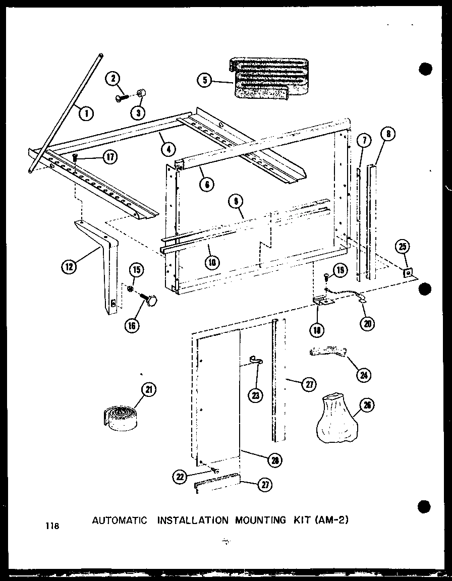 02 - AUTOMATIC INSTALLATION MTG KIT (AM-2)