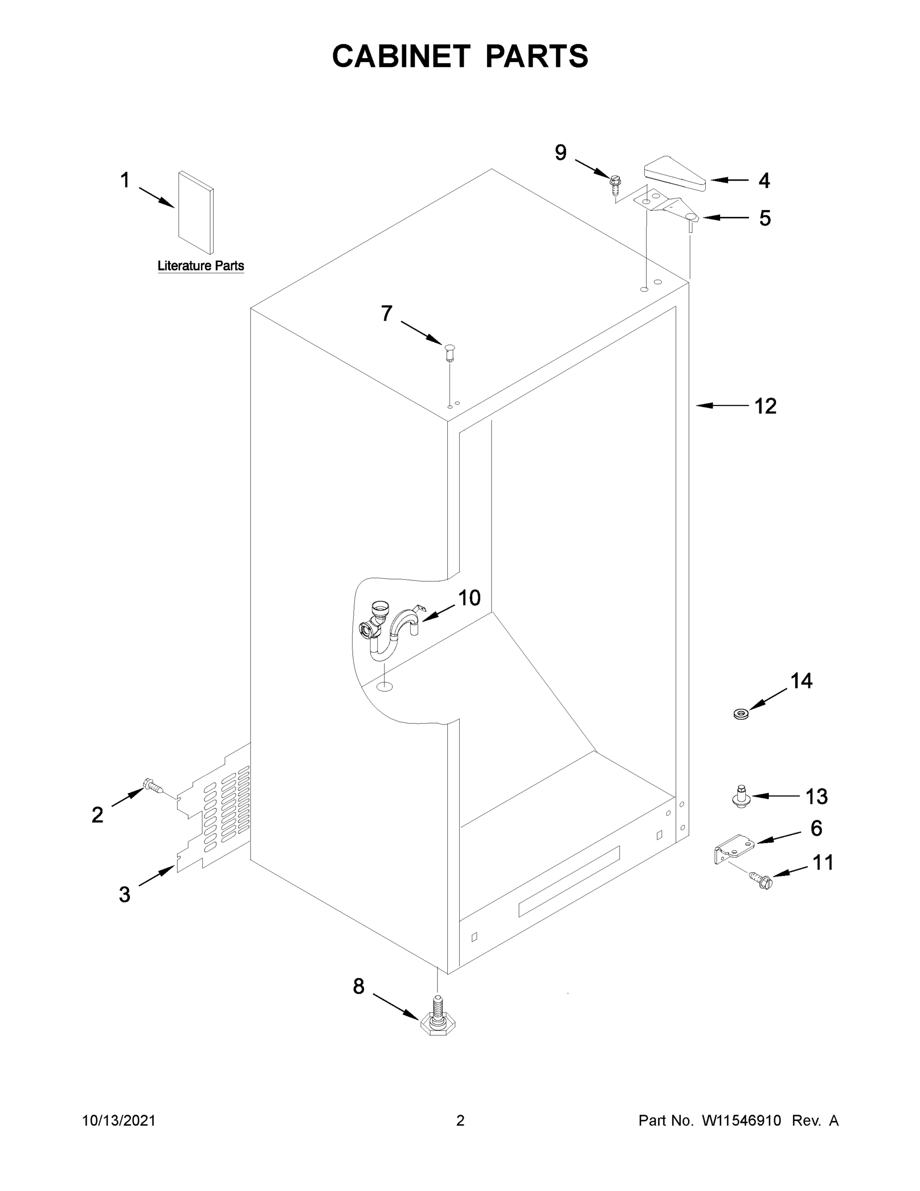 02 - CABINET PARTS